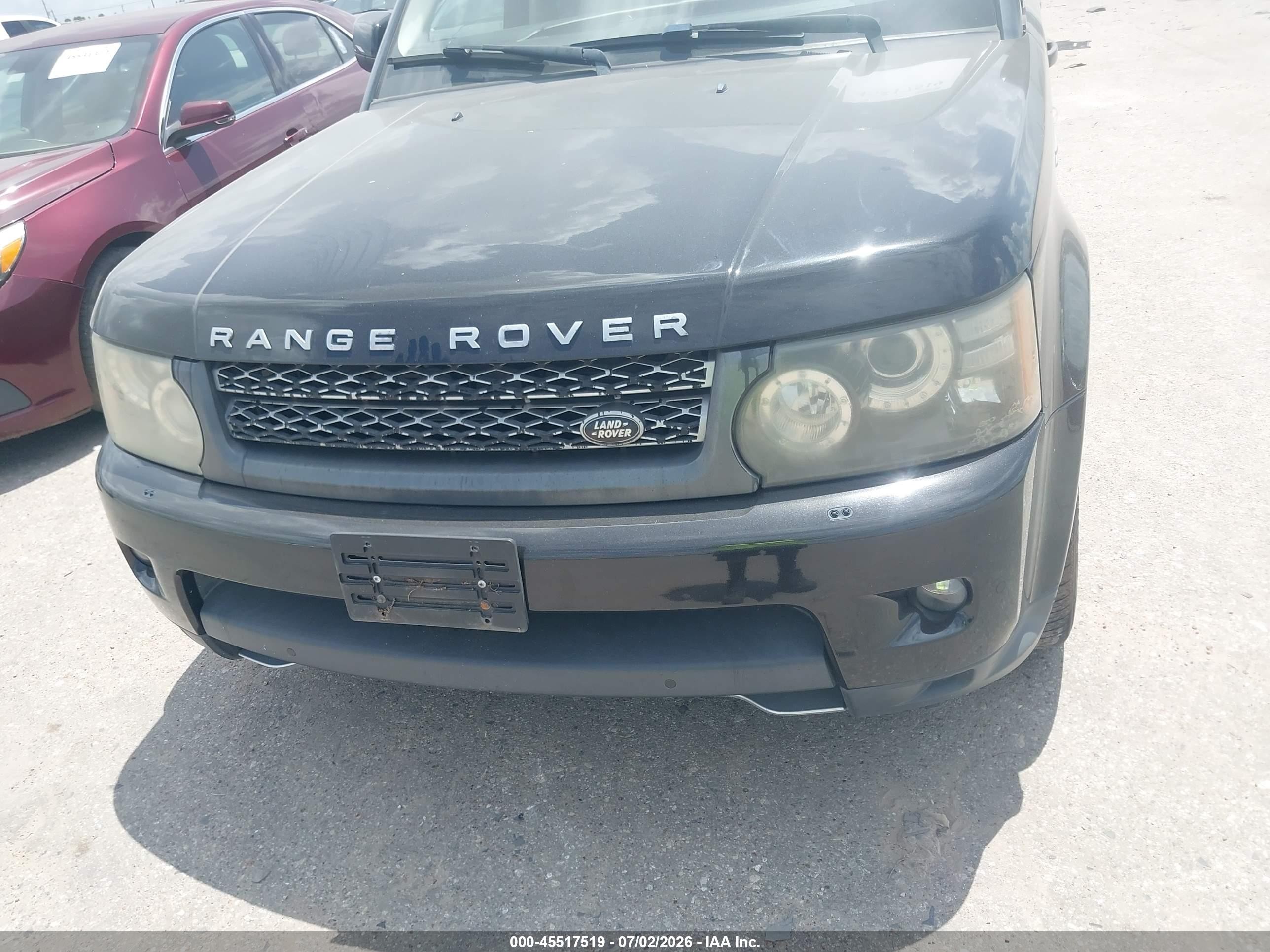 2011 Land Rover Range Rover Sport Supercharged Black vin: SALSH2E44BA293500