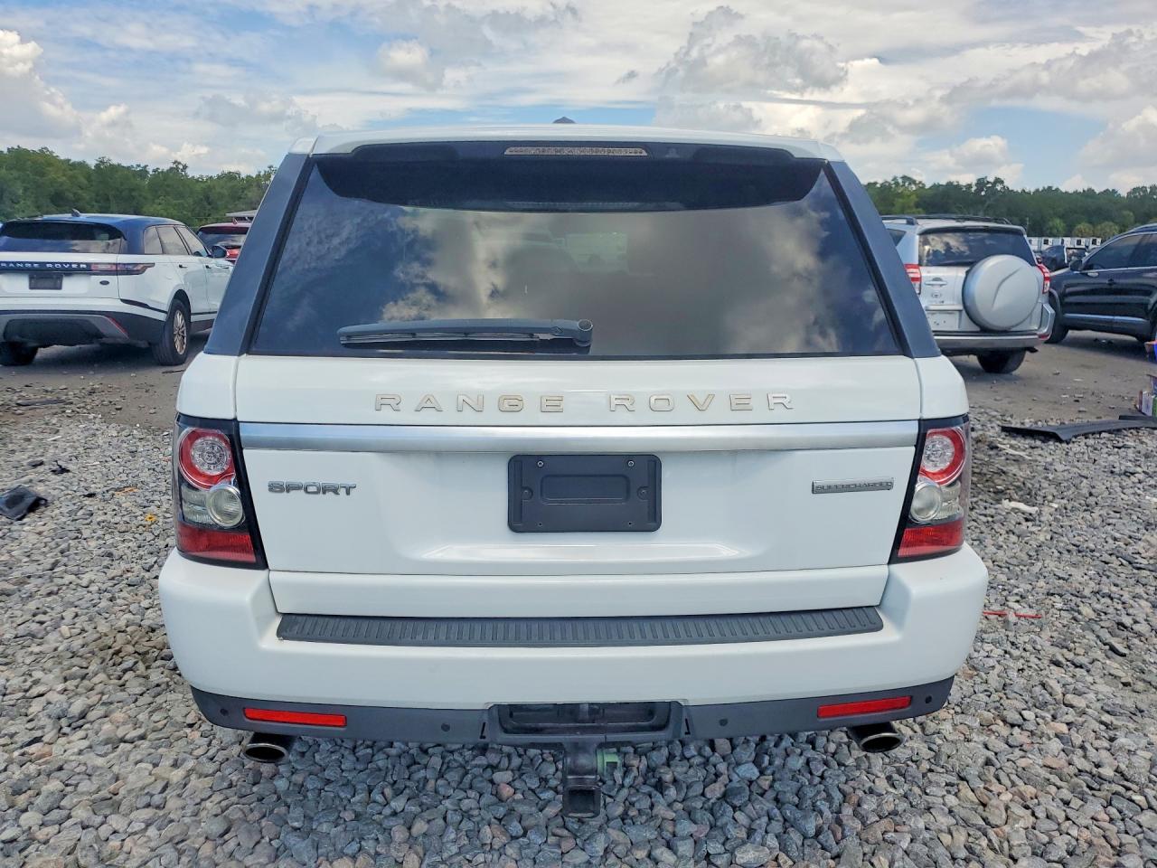 2013 Land Rover Range Rover Sport Sc White vin: SALSH2E44DA773832