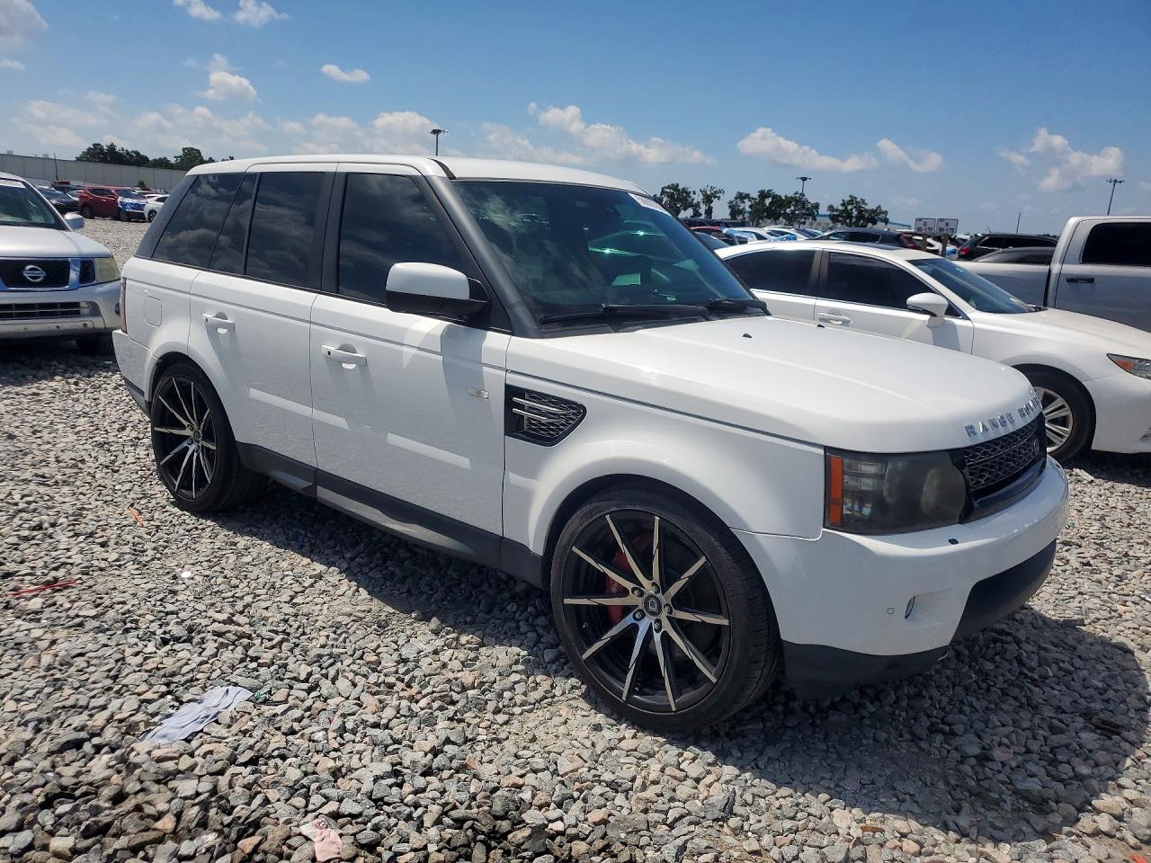 2013 Land Rover Range Rover Sport Sc White vin: SALSH2E44DA773832