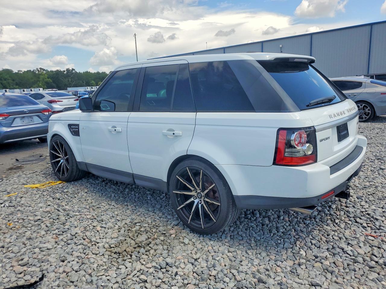 2013 Land Rover Range Rover Sport Sc White vin: SALSH2E44DA773832