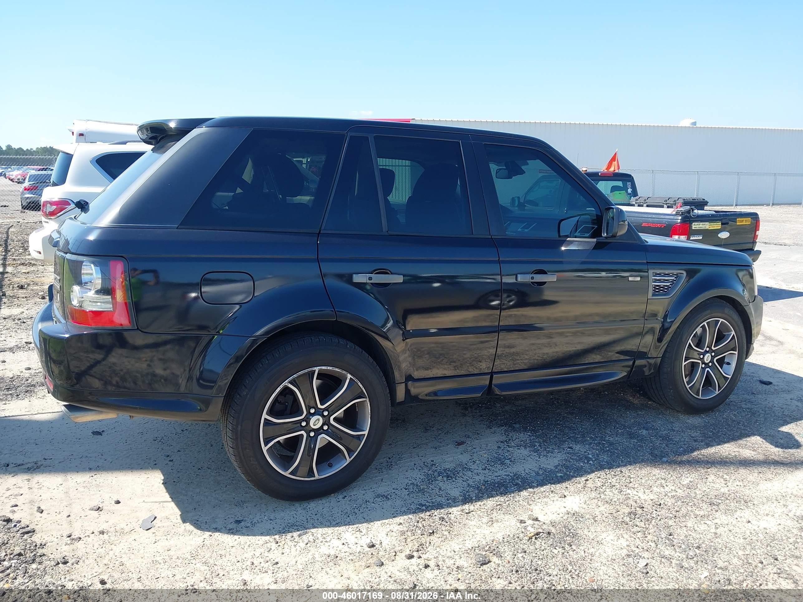 2011 Land Rover Range Rover Sport Supercharged Black vin: SALSH2E45BA288225