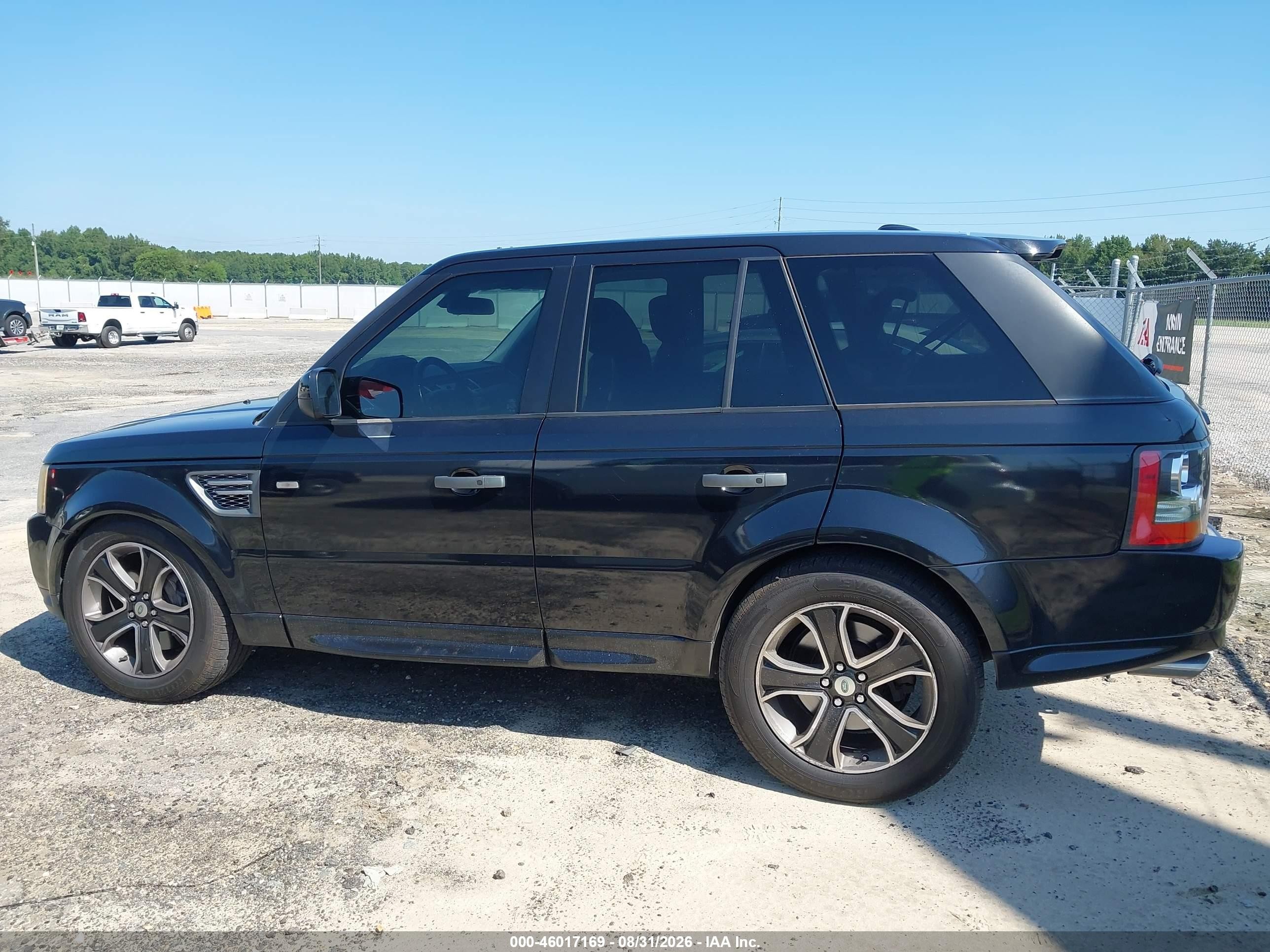 2011 Land Rover Range Rover Sport Supercharged Black vin: SALSH2E45BA288225