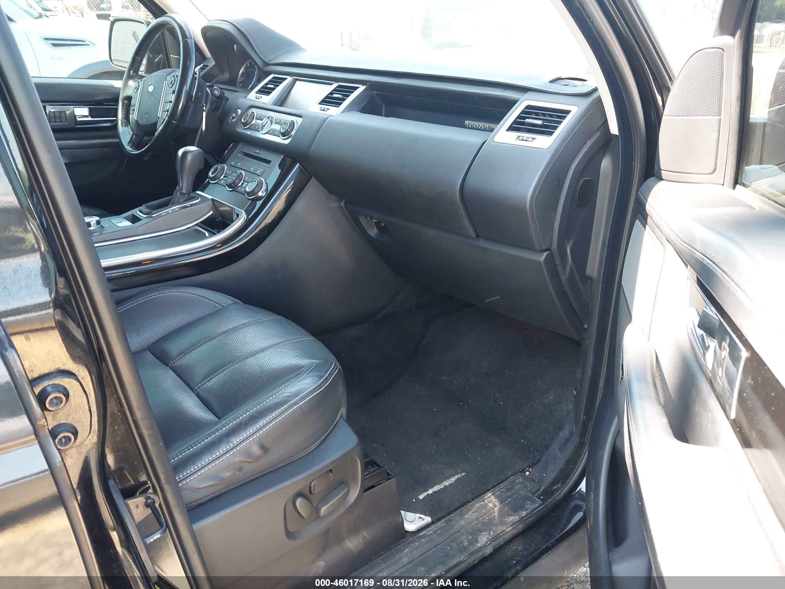 2011 Land Rover Range Rover Sport Supercharged Black vin: SALSH2E45BA288225