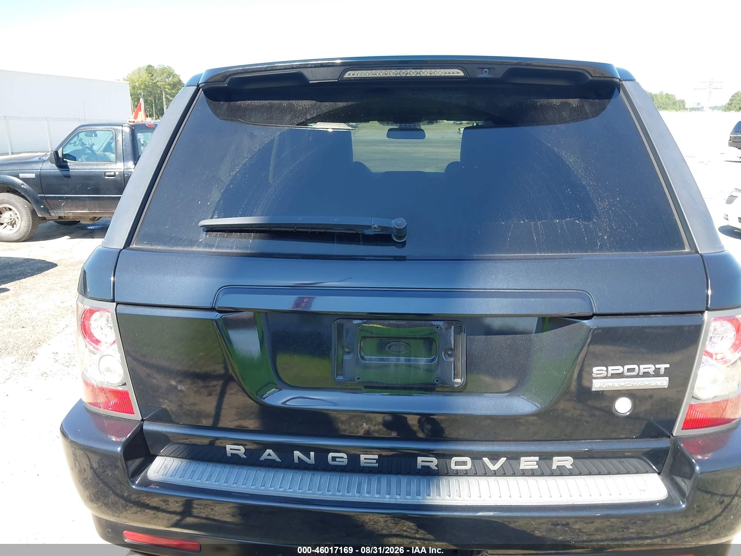2011 Land Rover Range Rover Sport Supercharged Black vin: SALSH2E45BA288225