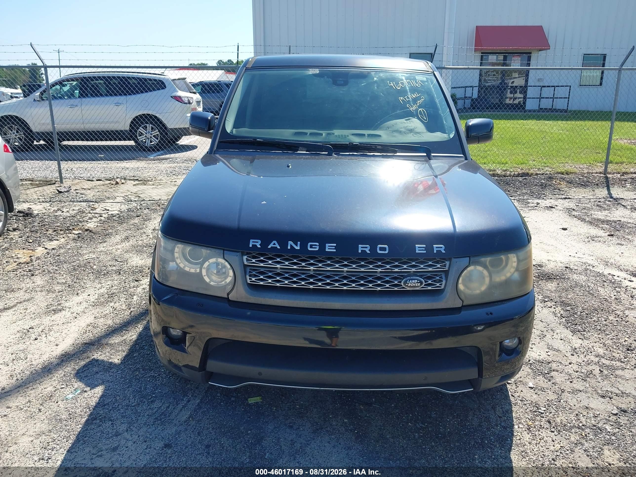 2011 Land Rover Range Rover Sport Supercharged Black vin: SALSH2E45BA288225