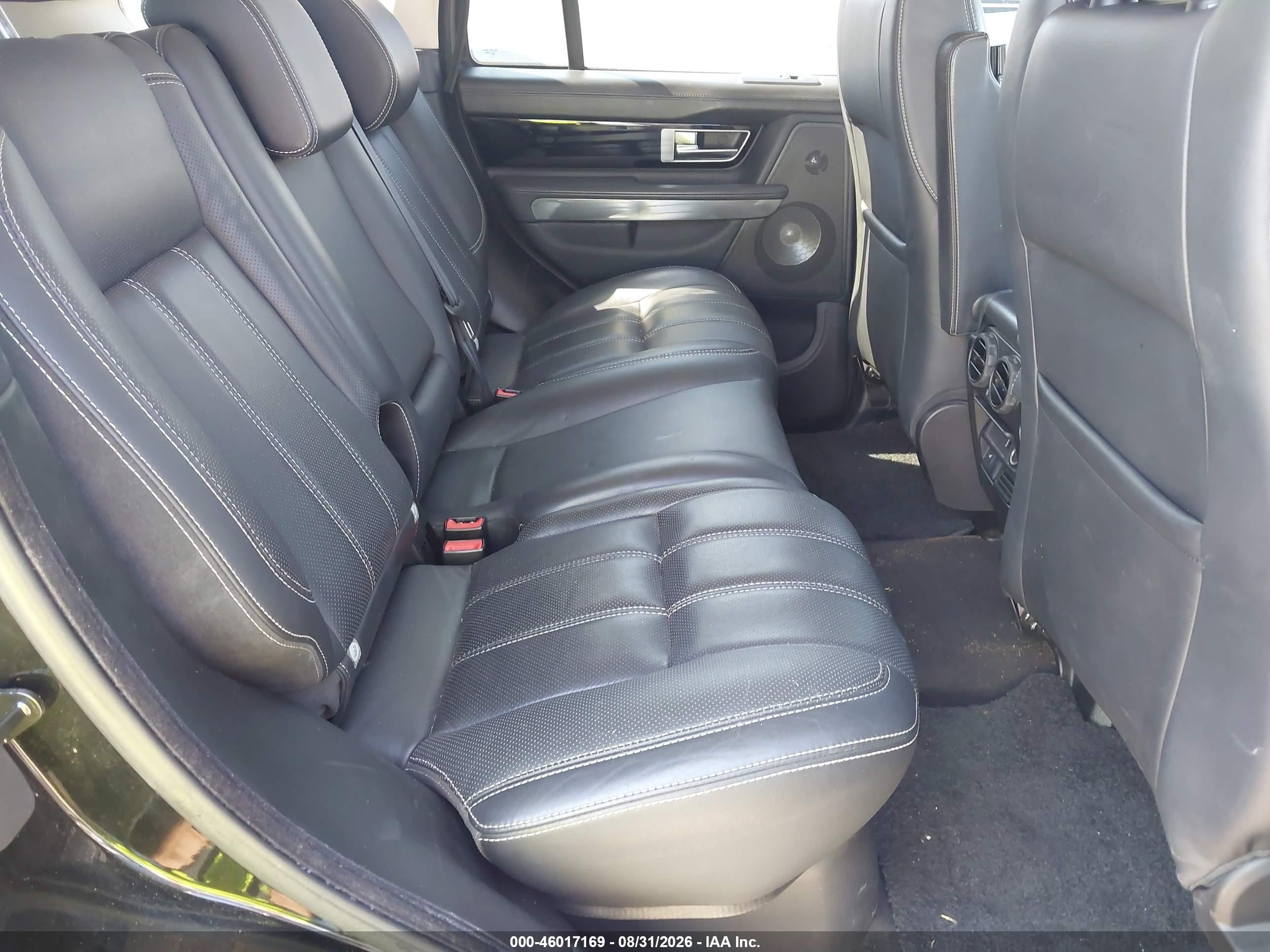 2011 Land Rover Range Rover Sport Supercharged Black vin: SALSH2E45BA288225