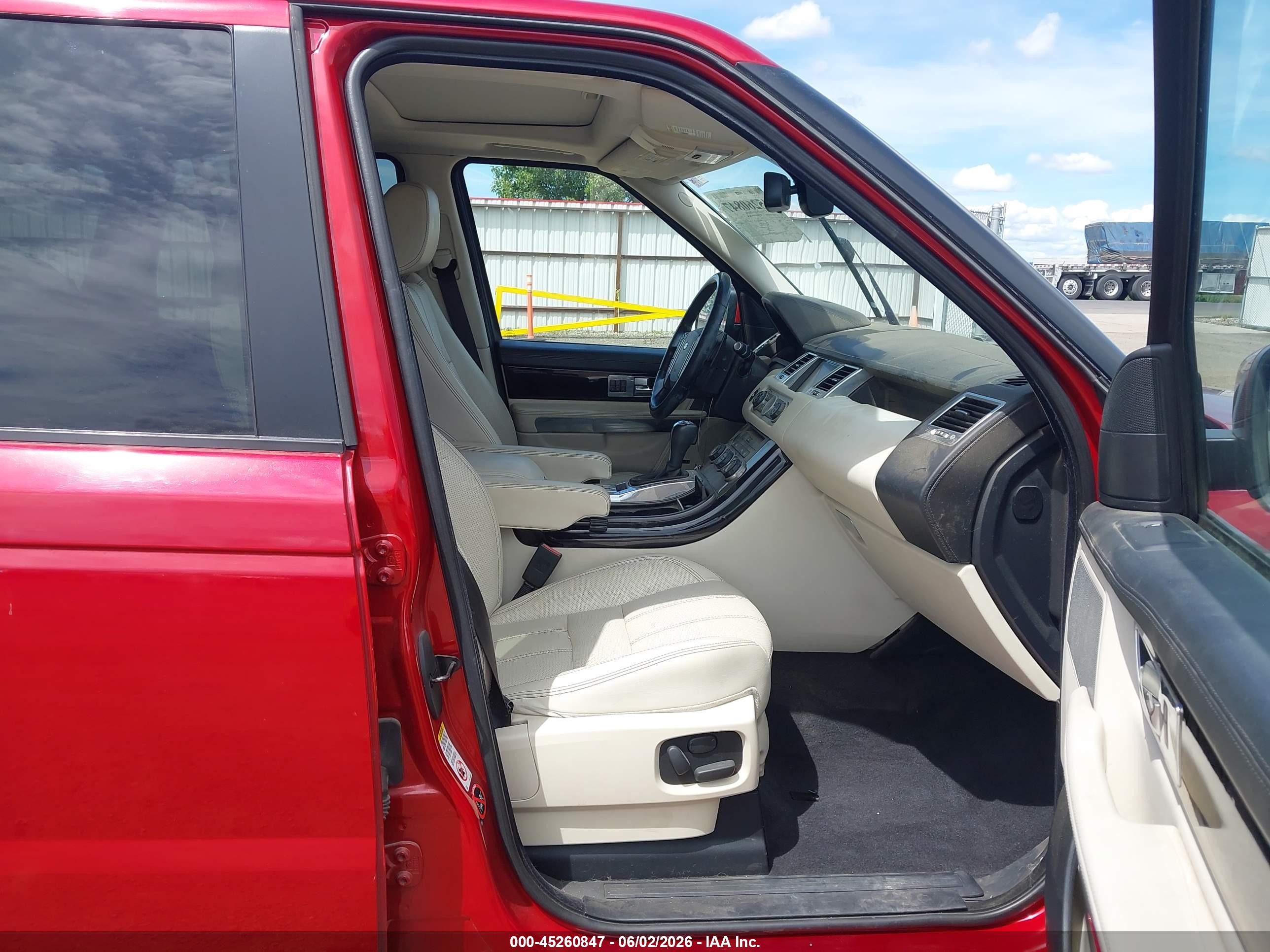 2012 Land Rover Range Rover Sport   Red vin: SALSH2E45CA755211