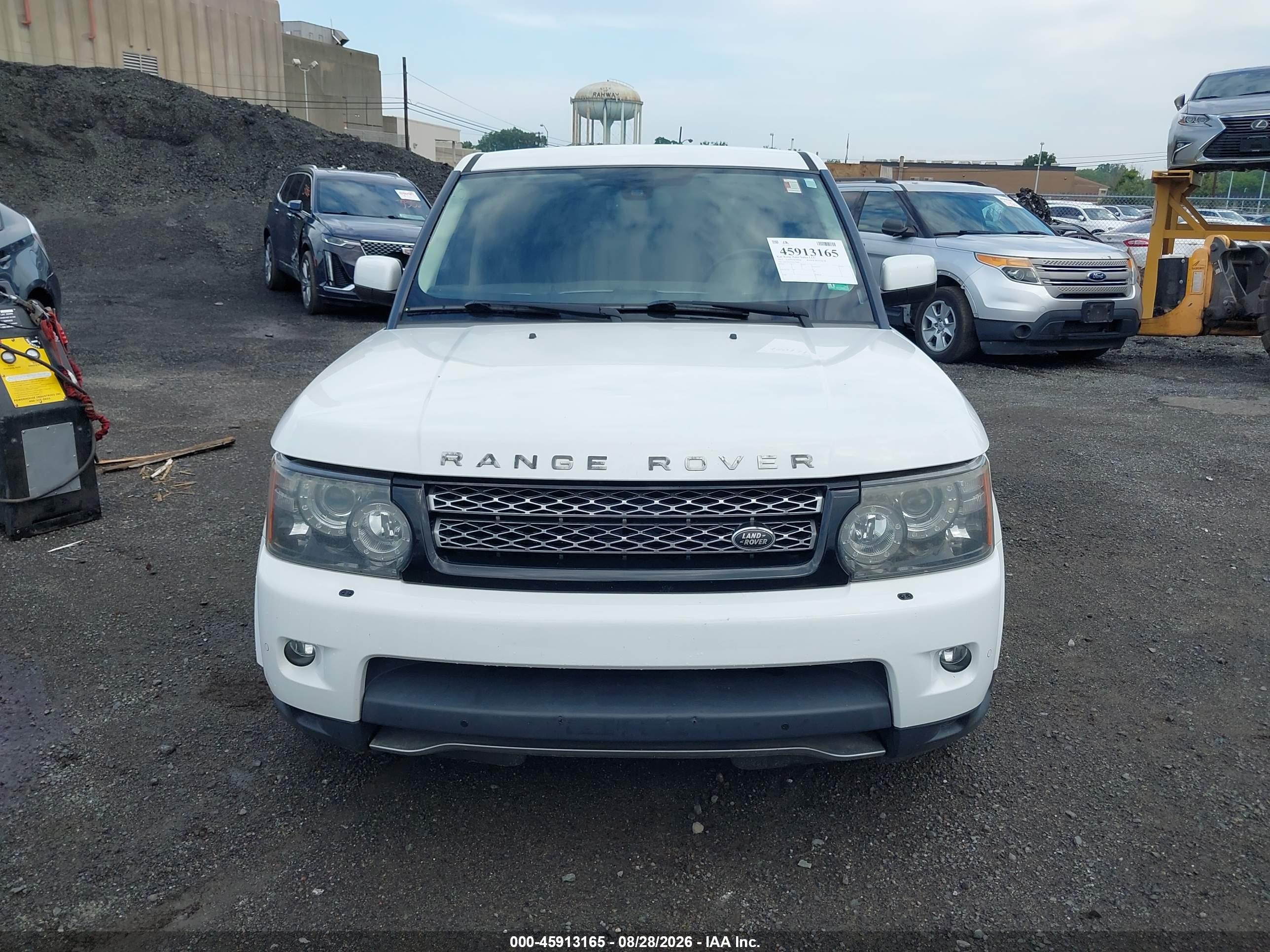 2013 Land Rover Range Rover Sport   White vin: SALSH2E45DA766887