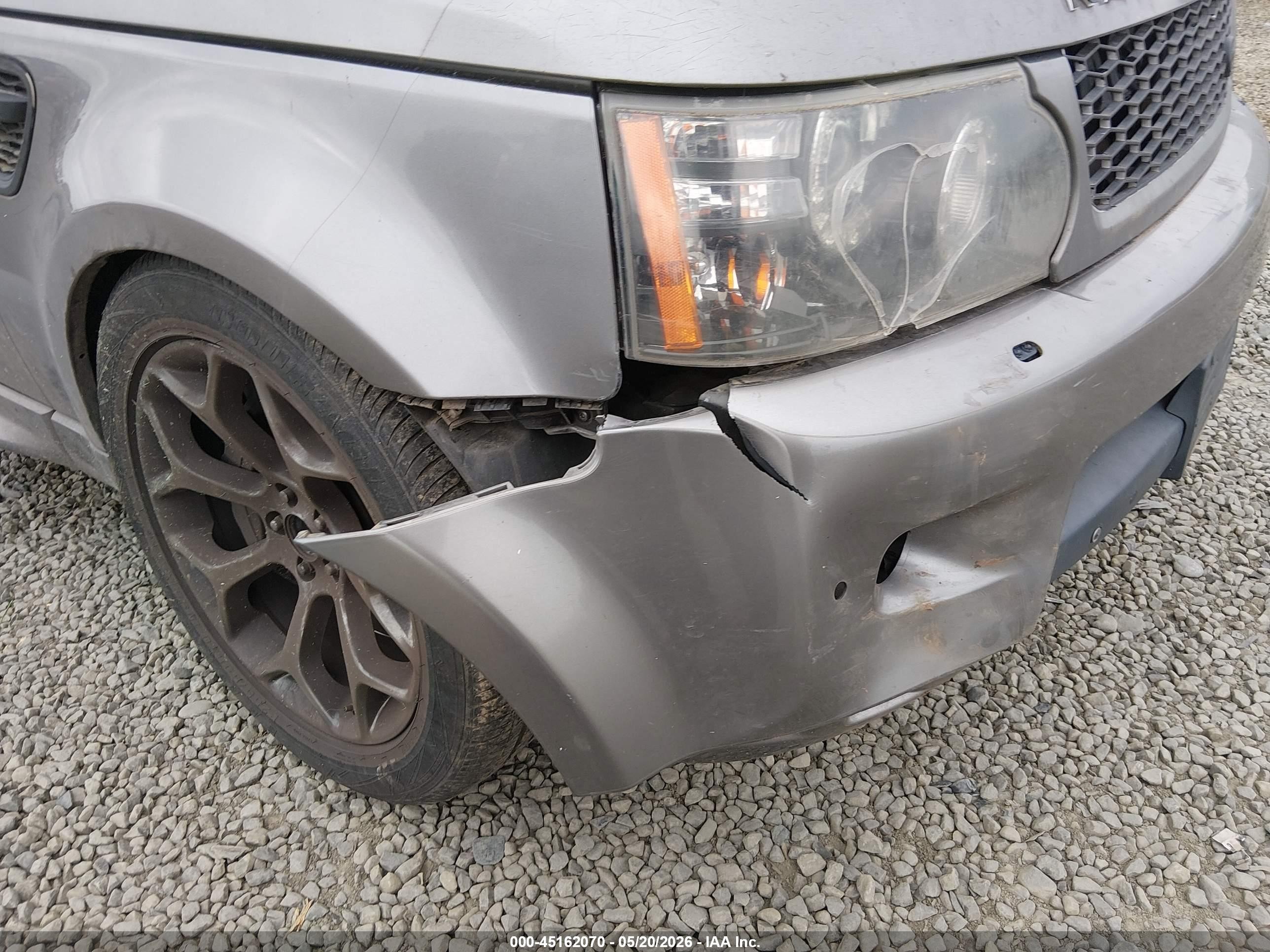2010 Land Rover Range Rover Sport Supercharged Gray vin: SALSH2E46AA252929