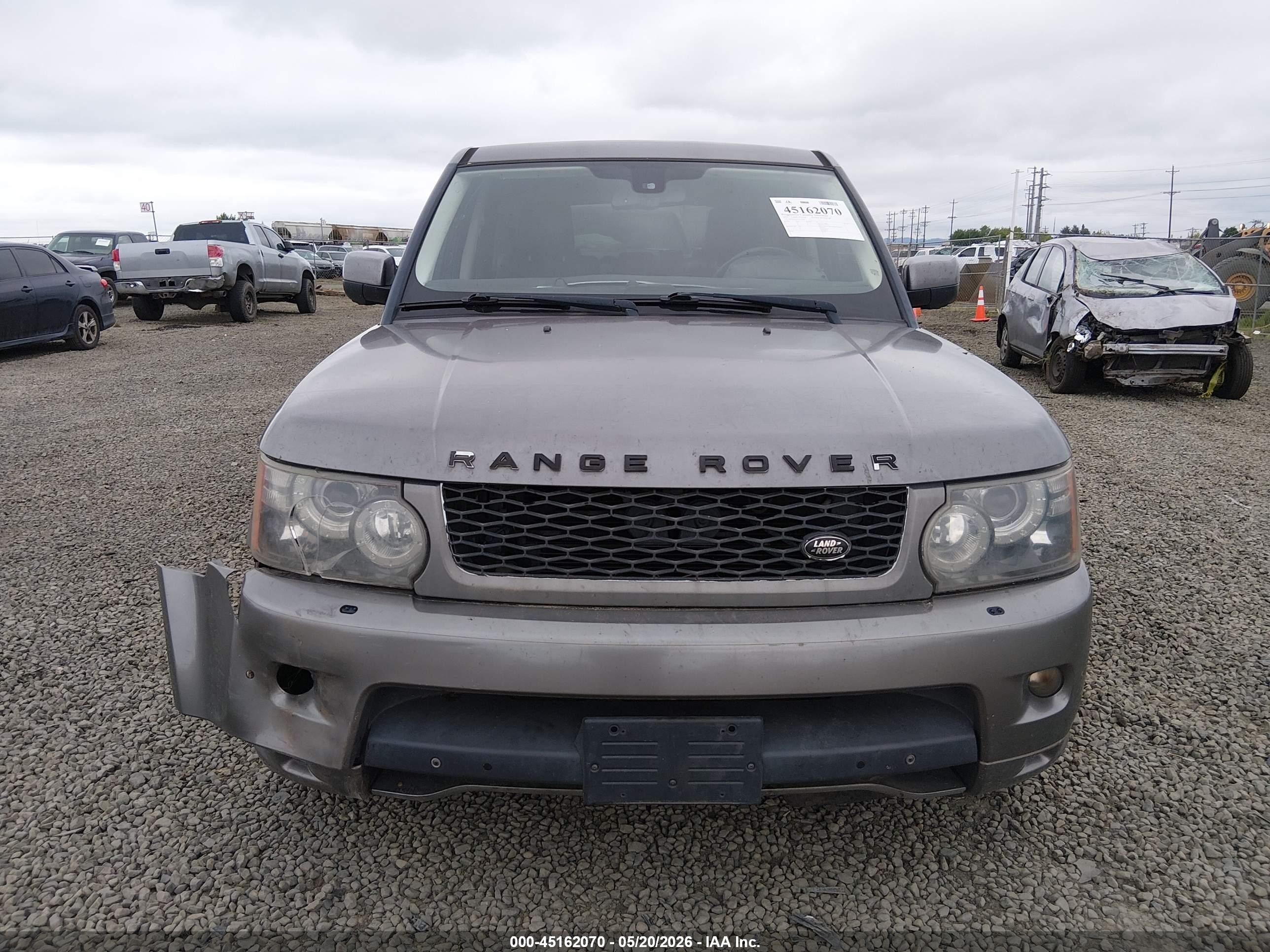 2010 Land Rover Range Rover Sport Supercharged Gray vin: SALSH2E46AA252929