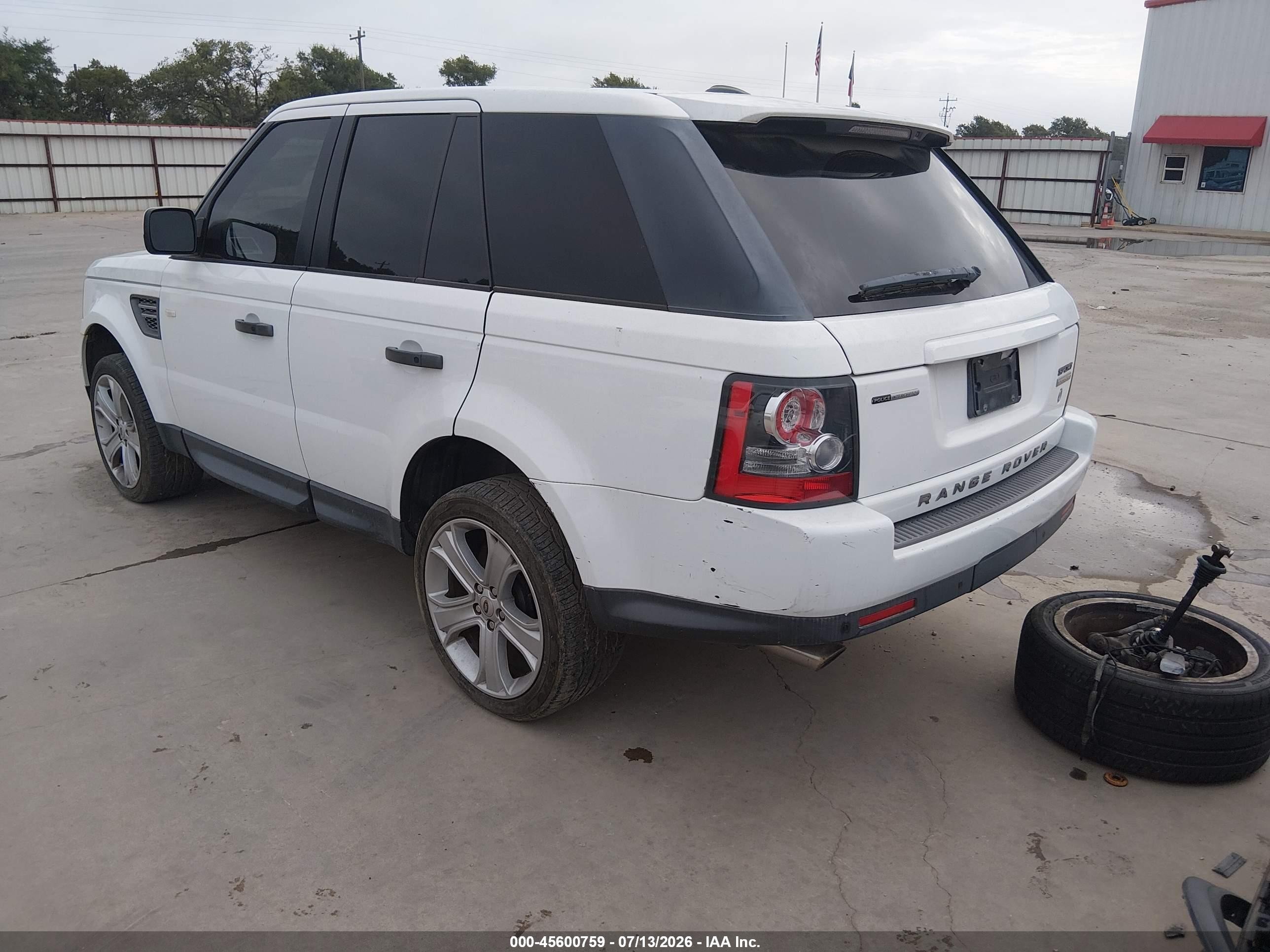 2011 Land Rover Range Rover Sport Supercharged White vin: SALSH2E46BA714911