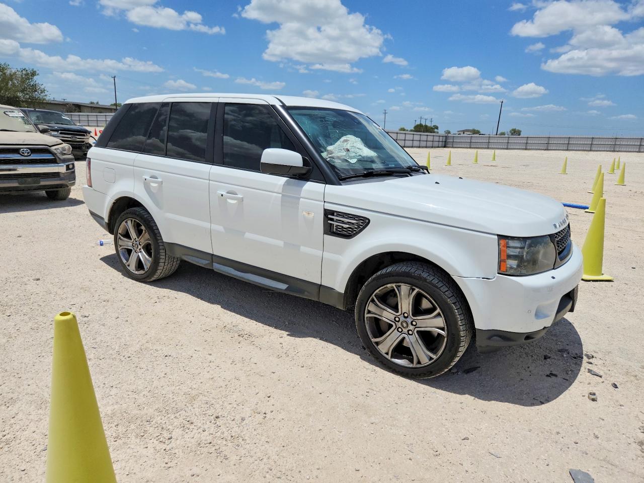 2013 Land Rover Range Rover Sport Sc White vin: SALSH2E46DA786405