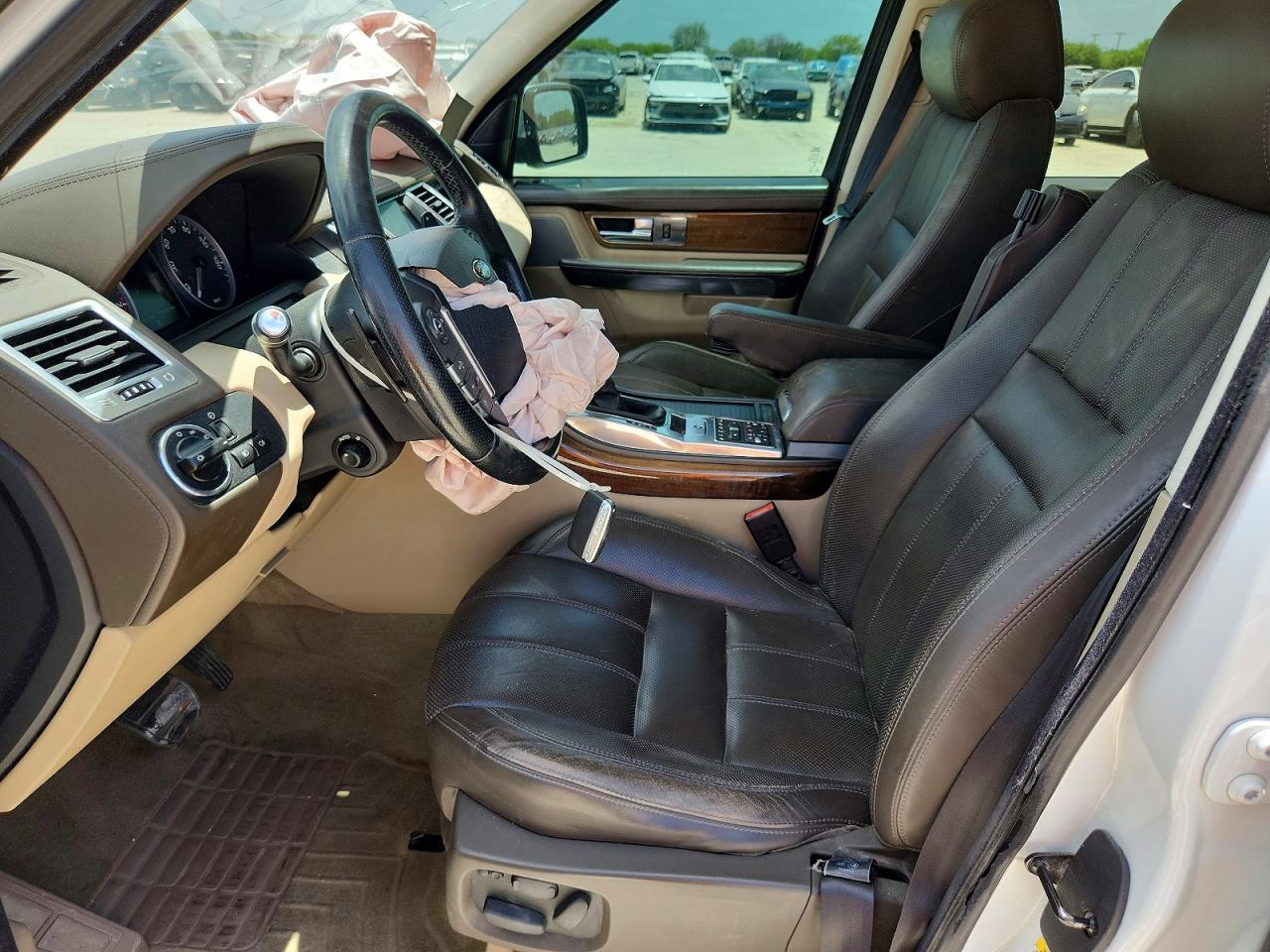 2013 Land Rover Range Rover Sport Sc White vin: SALSH2E46DA786405