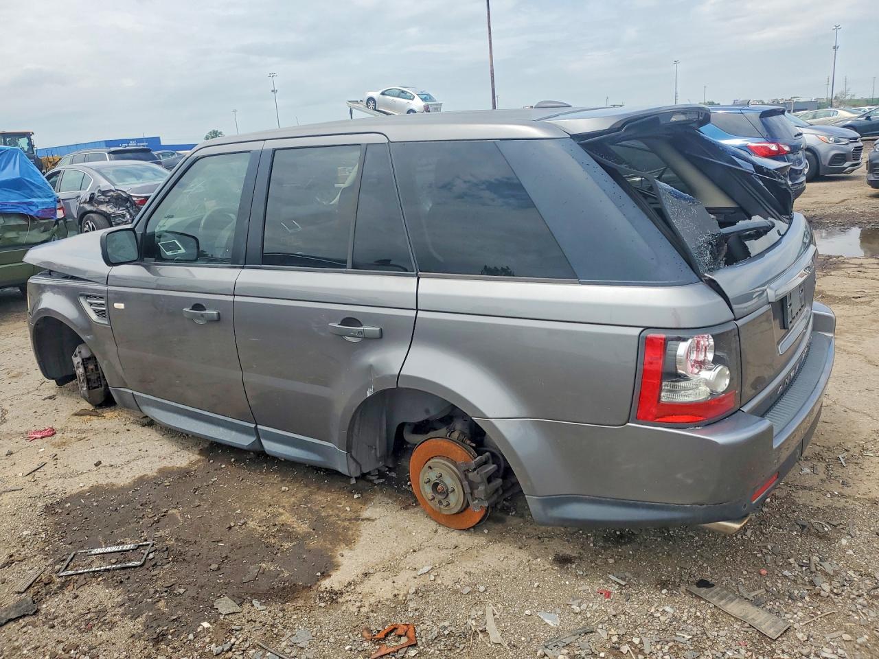 2010 Land Rover Range Rover Sport Sc Gray vin: SALSH2E48AA247084