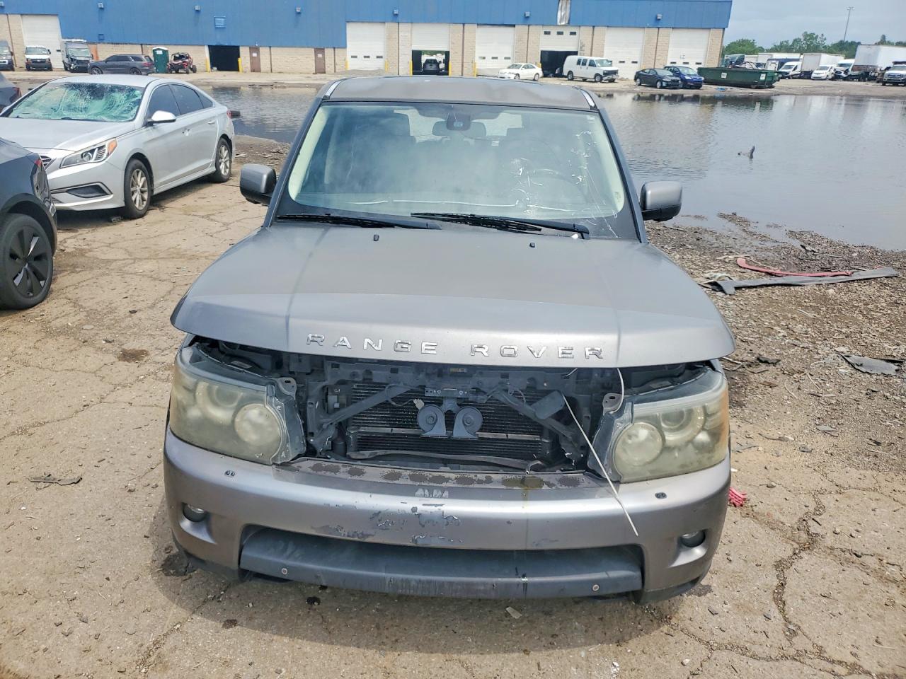 2010 Land Rover Range Rover Sport Sc Gray vin: SALSH2E48AA247084
