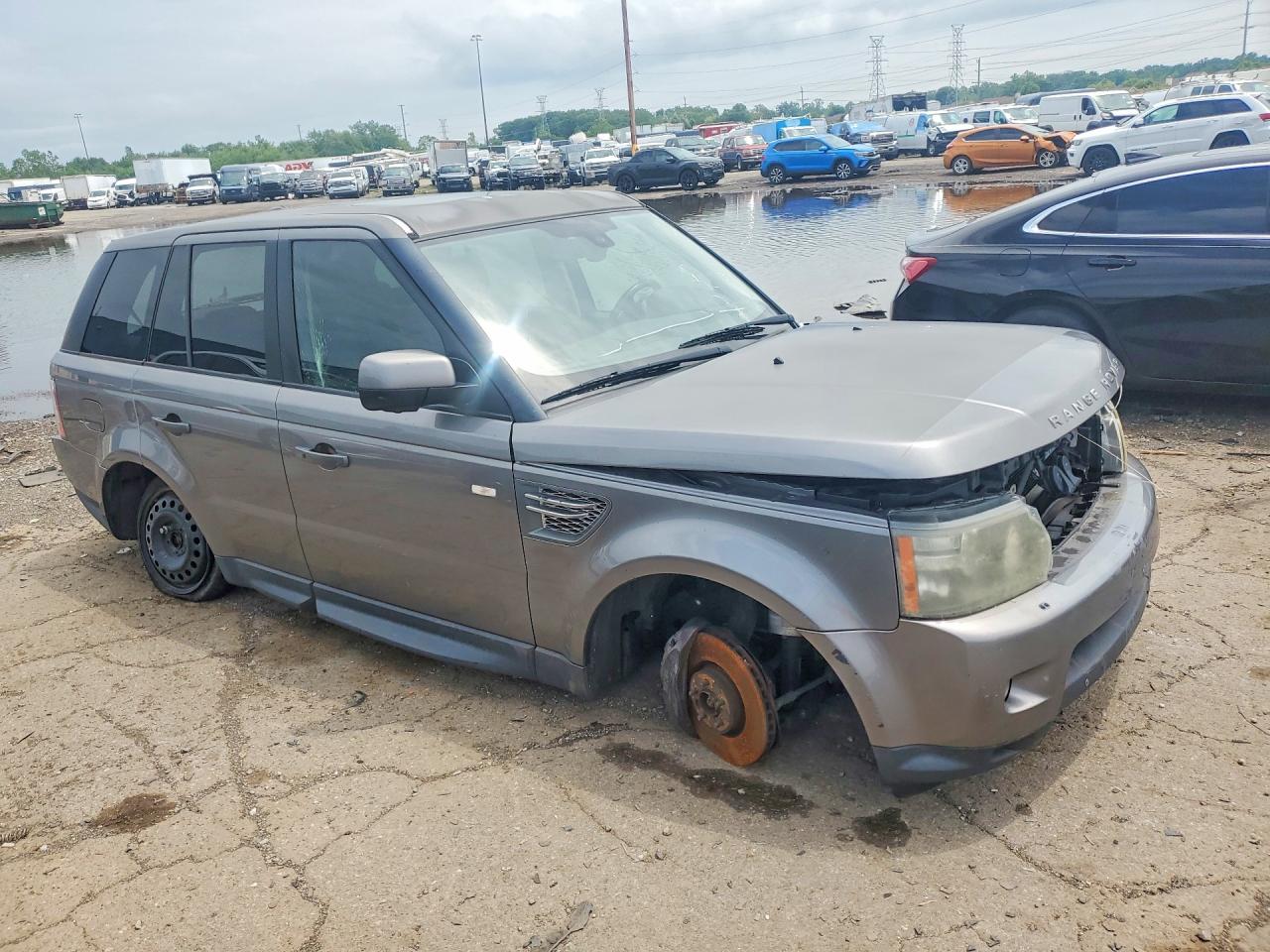 2010 Land Rover Range Rover Sport Sc Gray vin: SALSH2E48AA247084