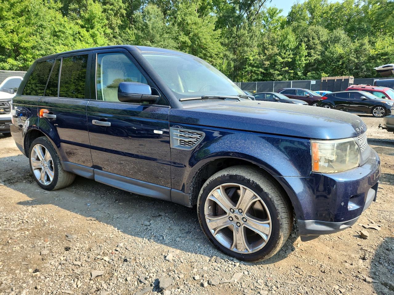 2011 Land Rover Range Rover Sport Sc Blue vin: SALSH2E48BA280443