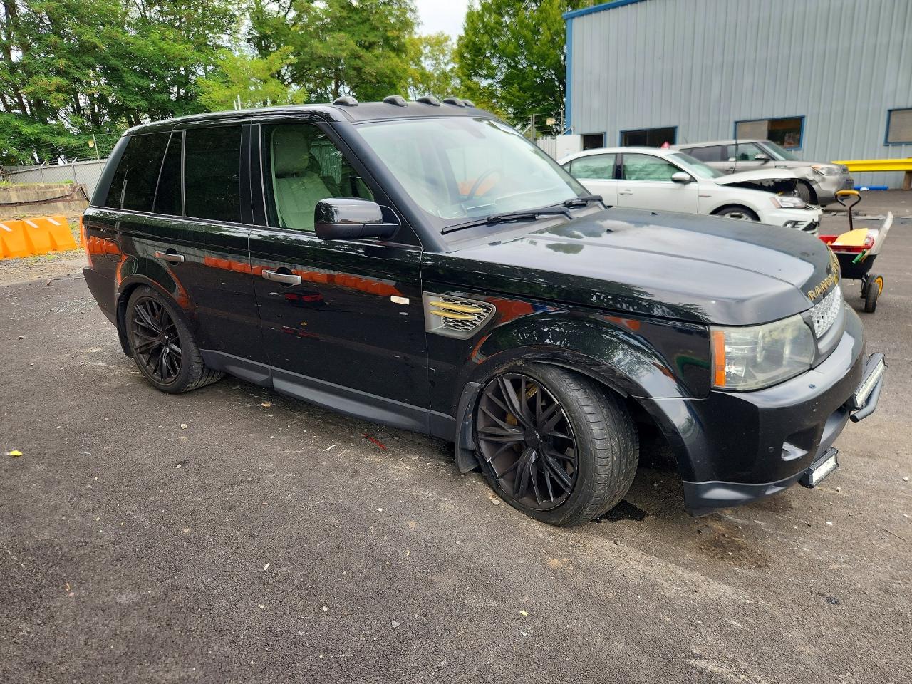 2011 Land Rover Range Rover Sport Sc Черный vin: SALSH2E48BA283293