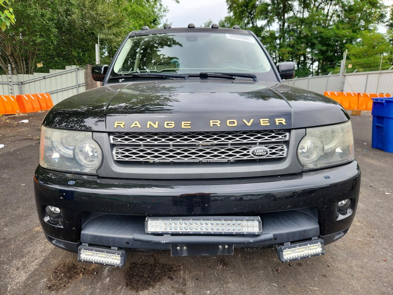 2011 Land Rover Range Rover Sport Sc Черный vin: SALSH2E48BA283293