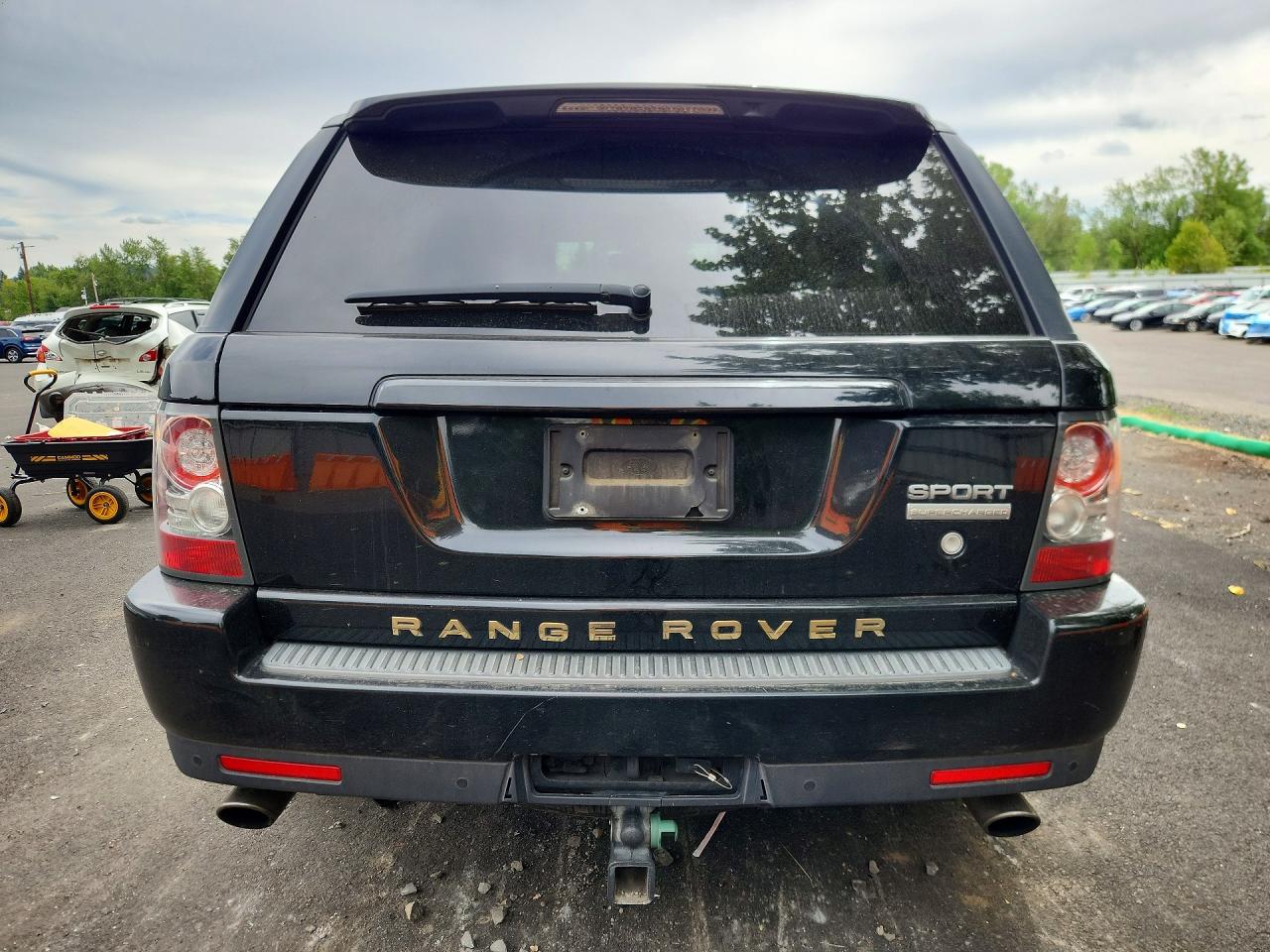 2011 Land Rover Range Rover Sport Sc Черный vin: SALSH2E48BA283293