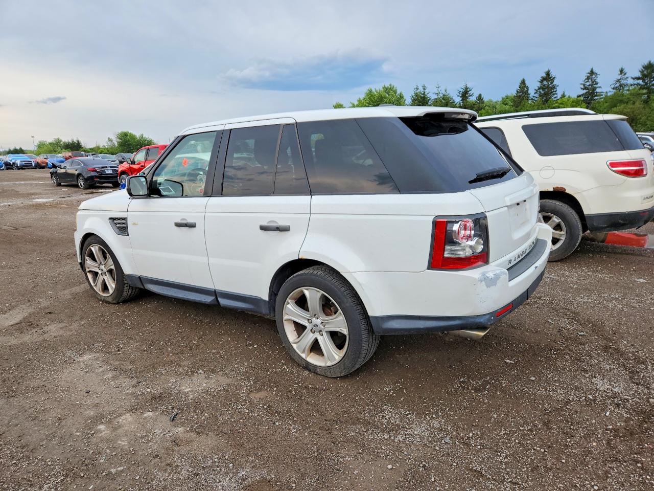 2011 Land Rover Range Rover Sport Sc White vin: SALSH2E48BA713033
