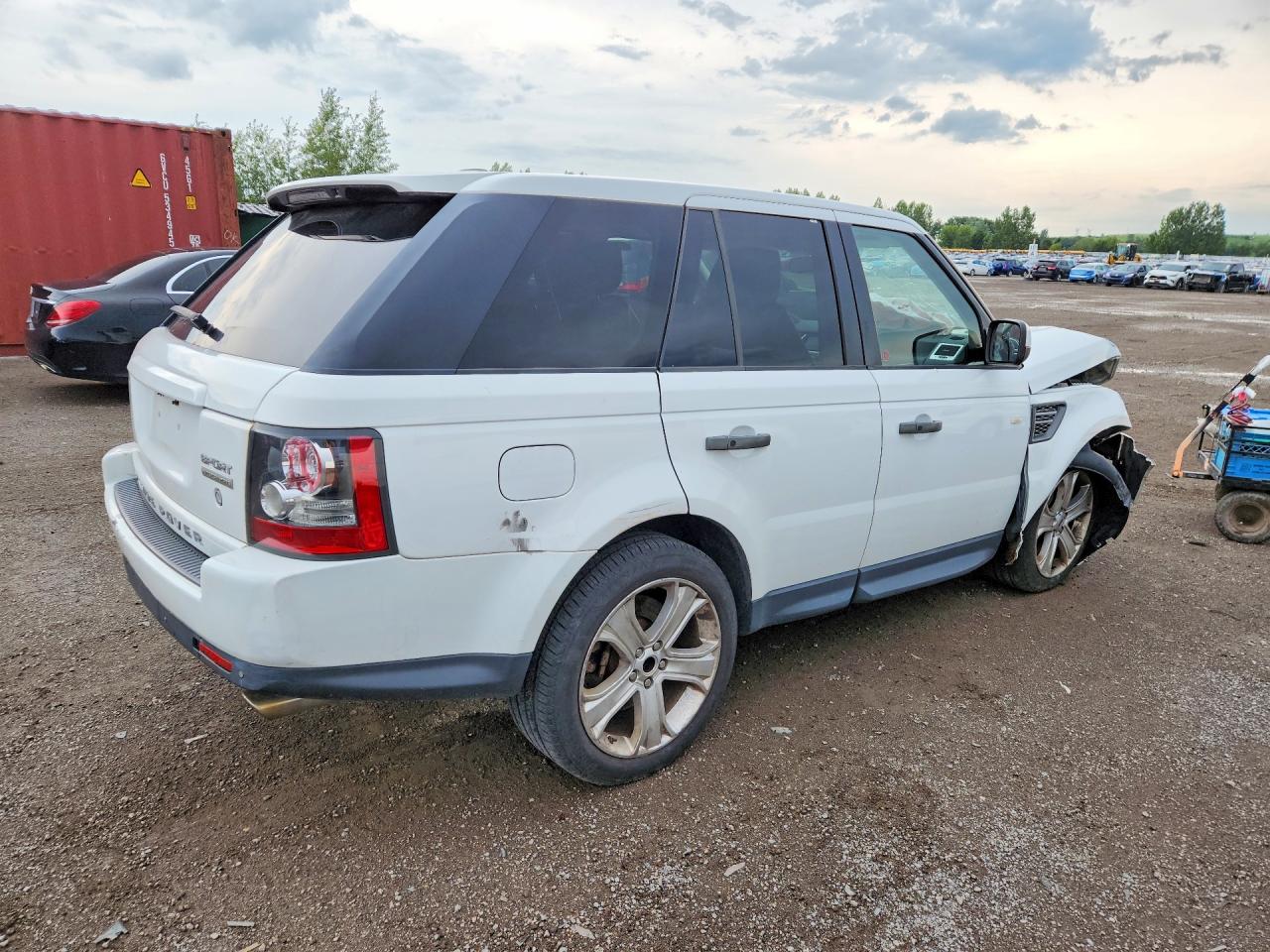 2011 Land Rover Range Rover Sport Sc White vin: SALSH2E48BA713033