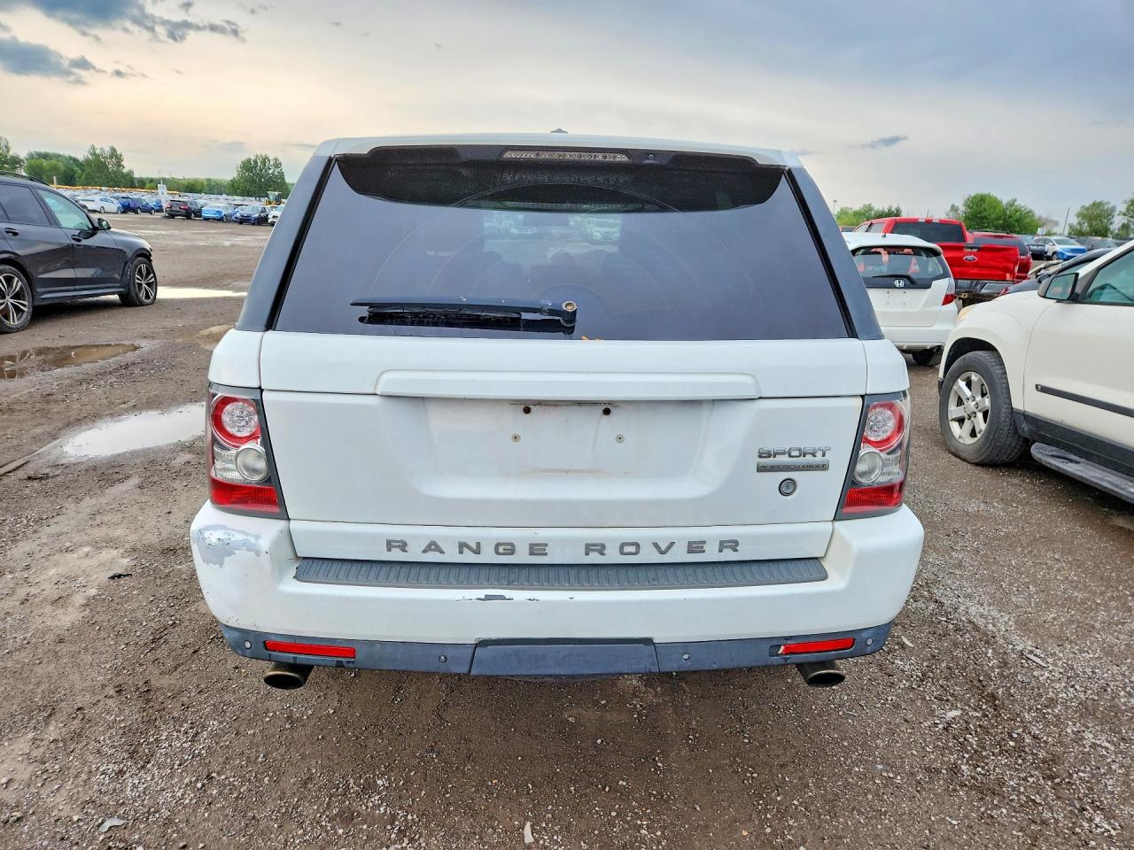2011 Land Rover Range Rover Sport Sc White vin: SALSH2E48BA713033
