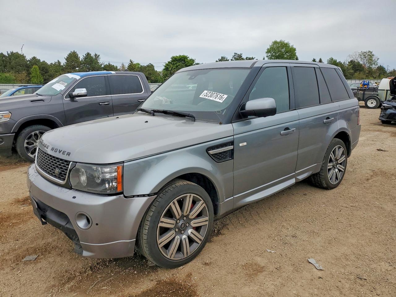 2013 Land Rover Range Rover Sport Sc Gray vin: SALSH2E48DA807271