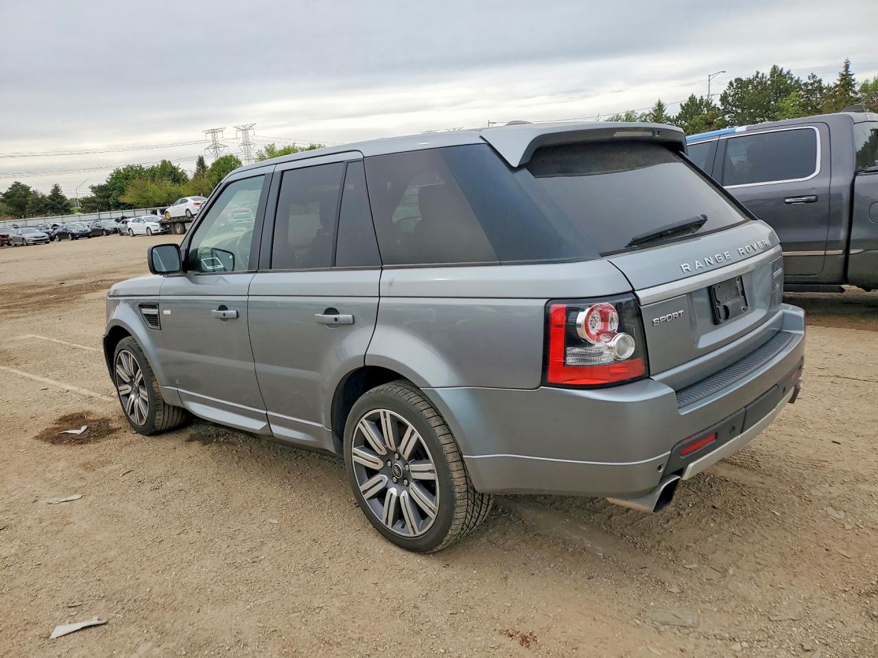 2013 Land Rover Range Rover Sport Sc Gray vin: SALSH2E48DA807271