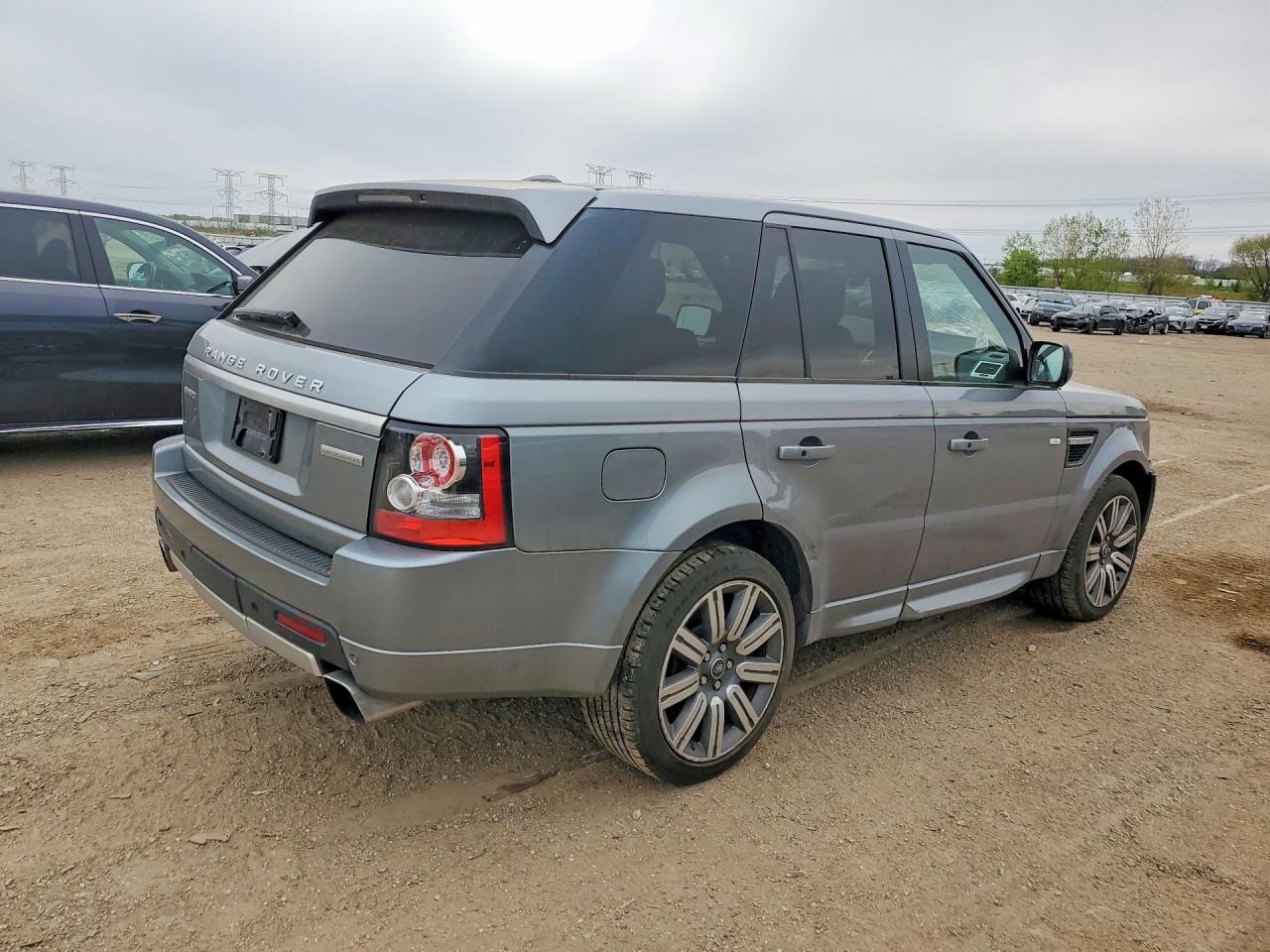 2013 Land Rover Range Rover Sport Sc Gray vin: SALSH2E48DA807271