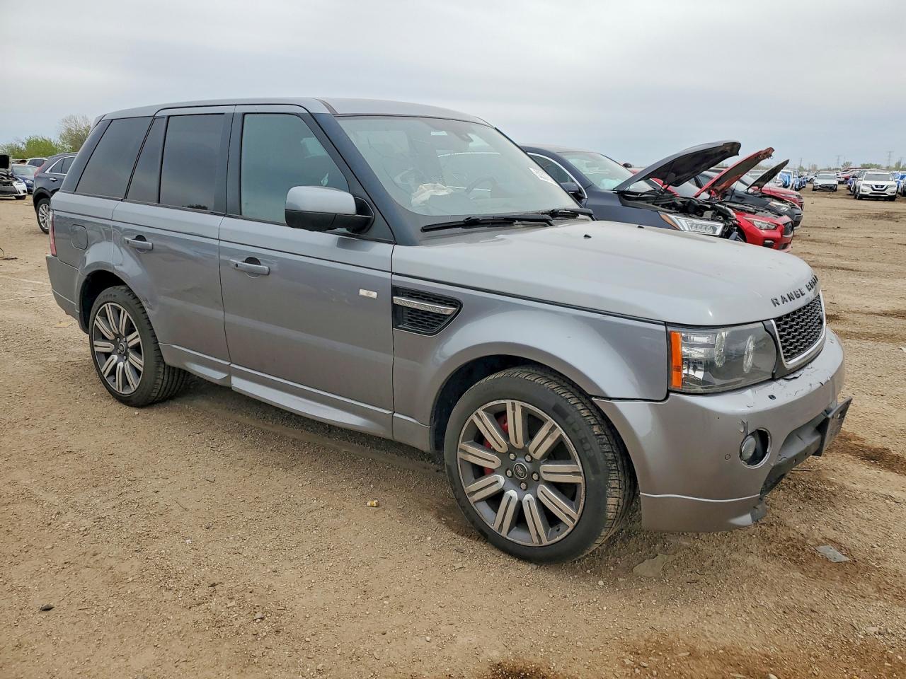 2013 Land Rover Range Rover Sport Sc Gray vin: SALSH2E48DA807271