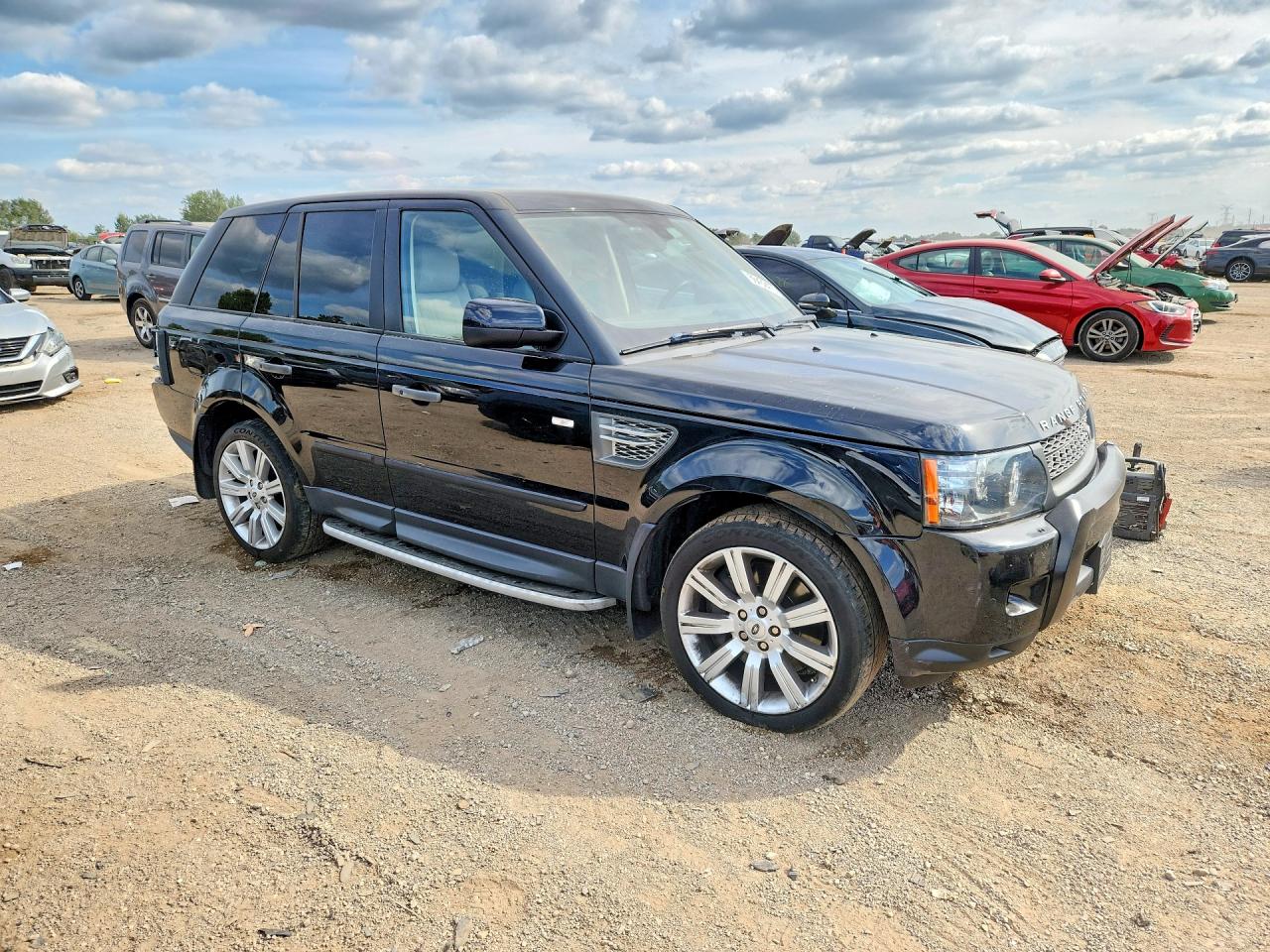 2010 Land Rover Range Rover Sport Sc Черный vin: SALSH2E49AA238300