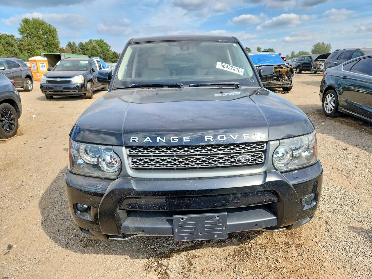 2010 Land Rover Range Rover Sport Sc Черный vin: SALSH2E49AA238300