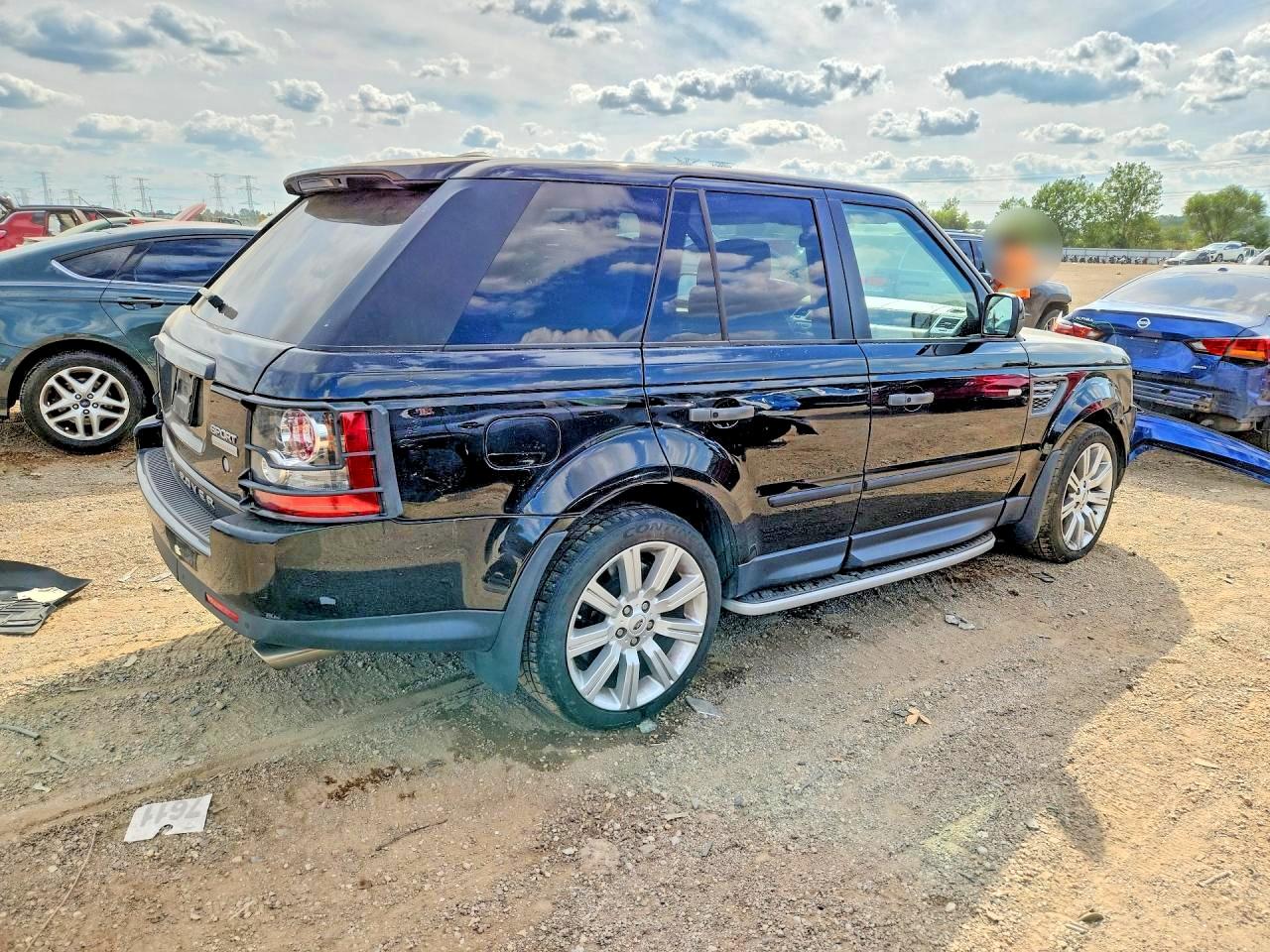 2010 Land Rover Range Rover Sport Sc Черный vin: SALSH2E49AA238300