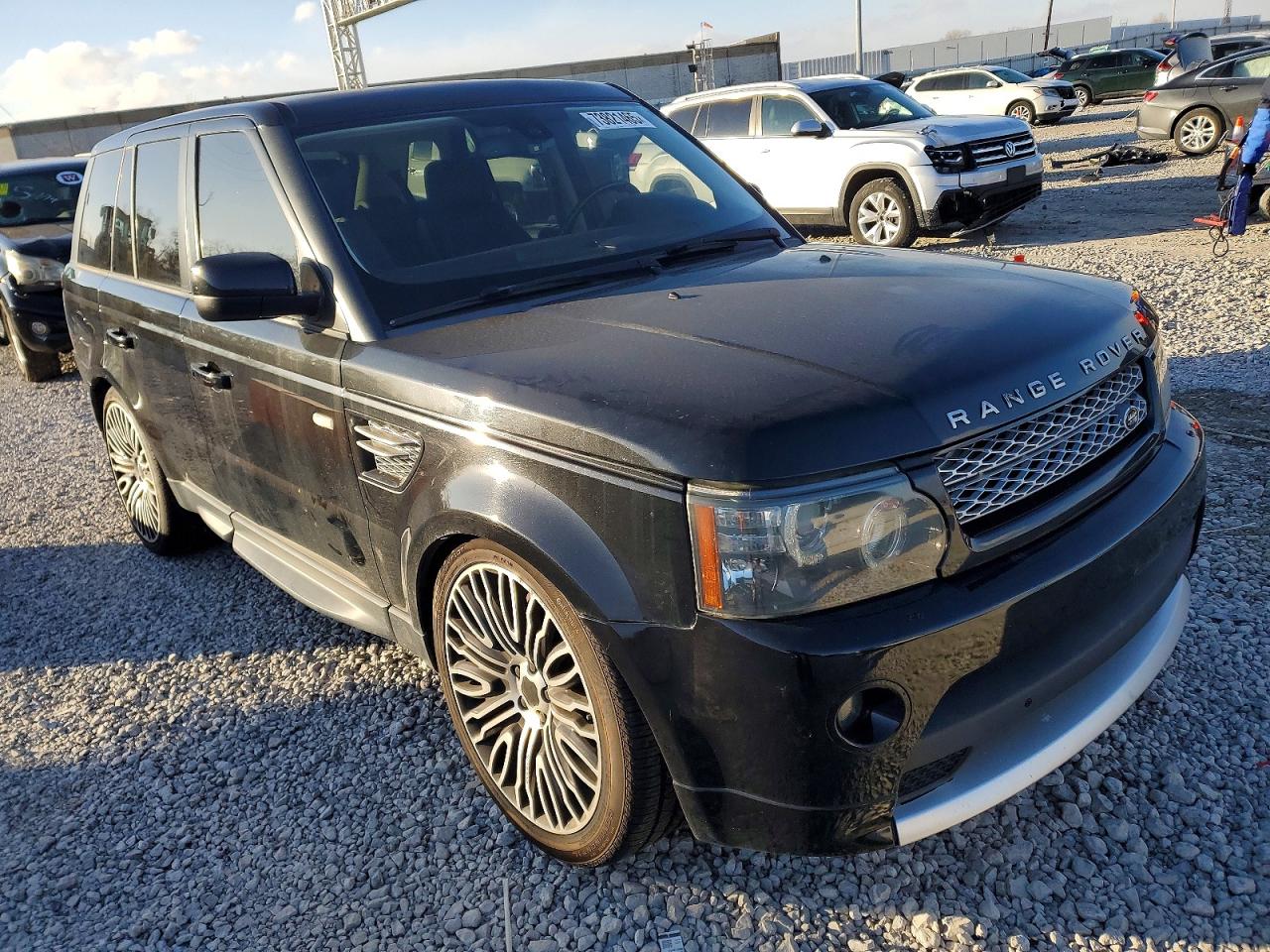 2010 Land Rover Range Rover Sport Sc Black vin: SALSH2E49AA246123