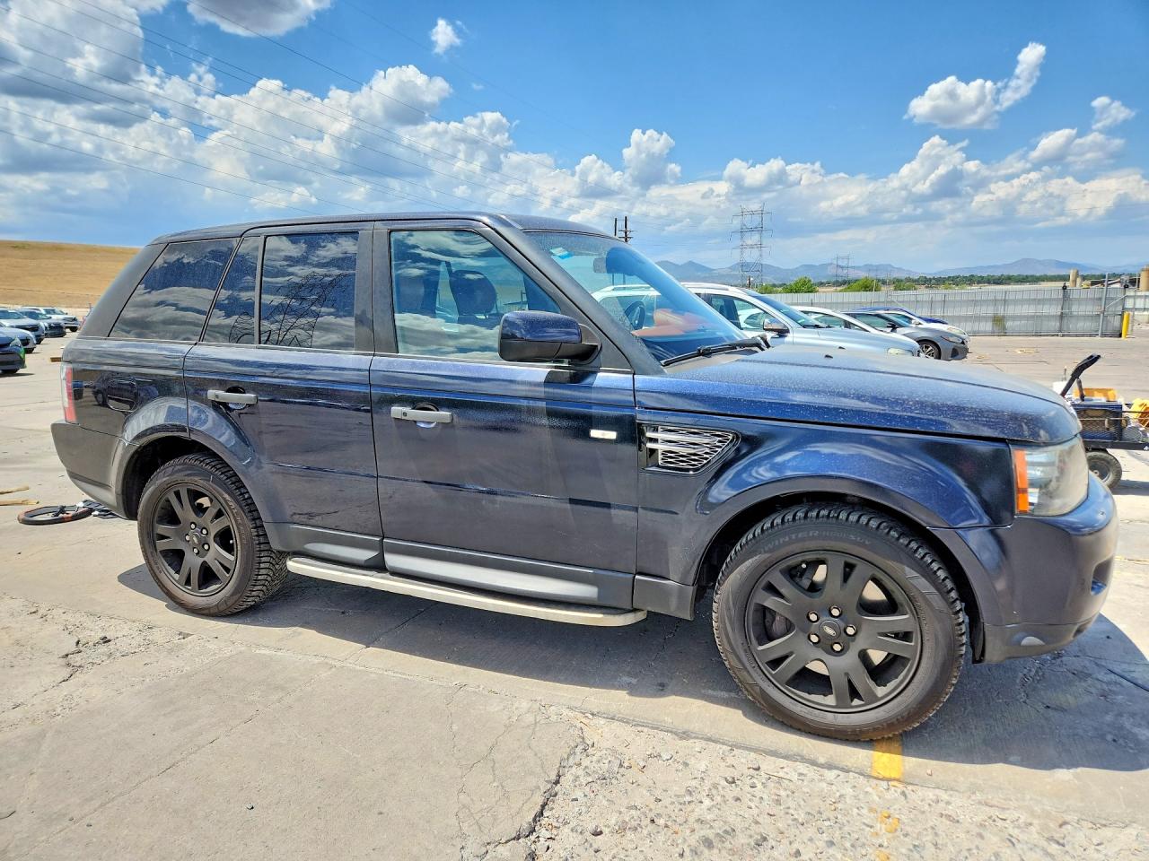 2010 Land Rover Range Rover Sport Sc Blue vin: SALSH2E49AA246896
