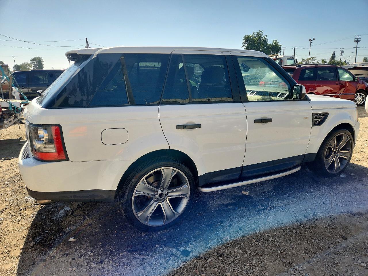 2011 Land Rover Range Rover Sport Sc White vin: SALSH2E49BA287434