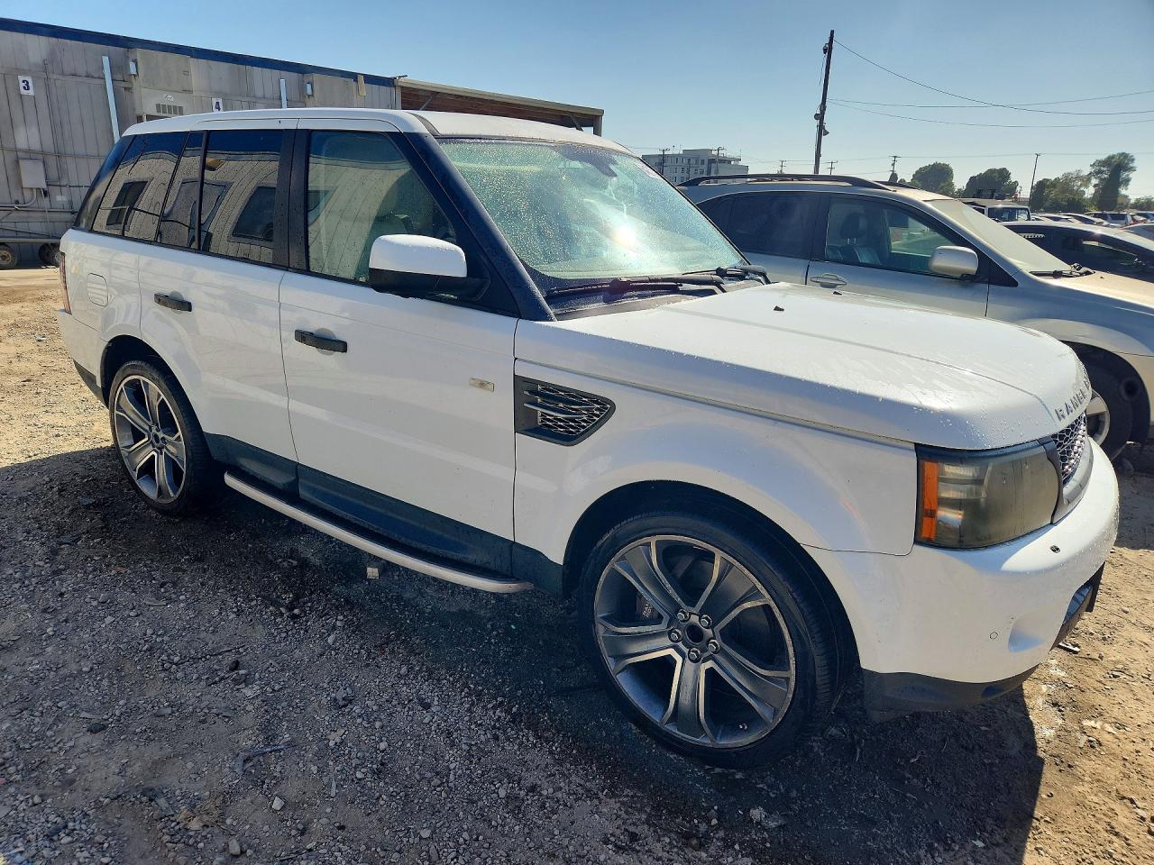 2011 Land Rover Range Rover Sport Sc White vin: SALSH2E49BA287434