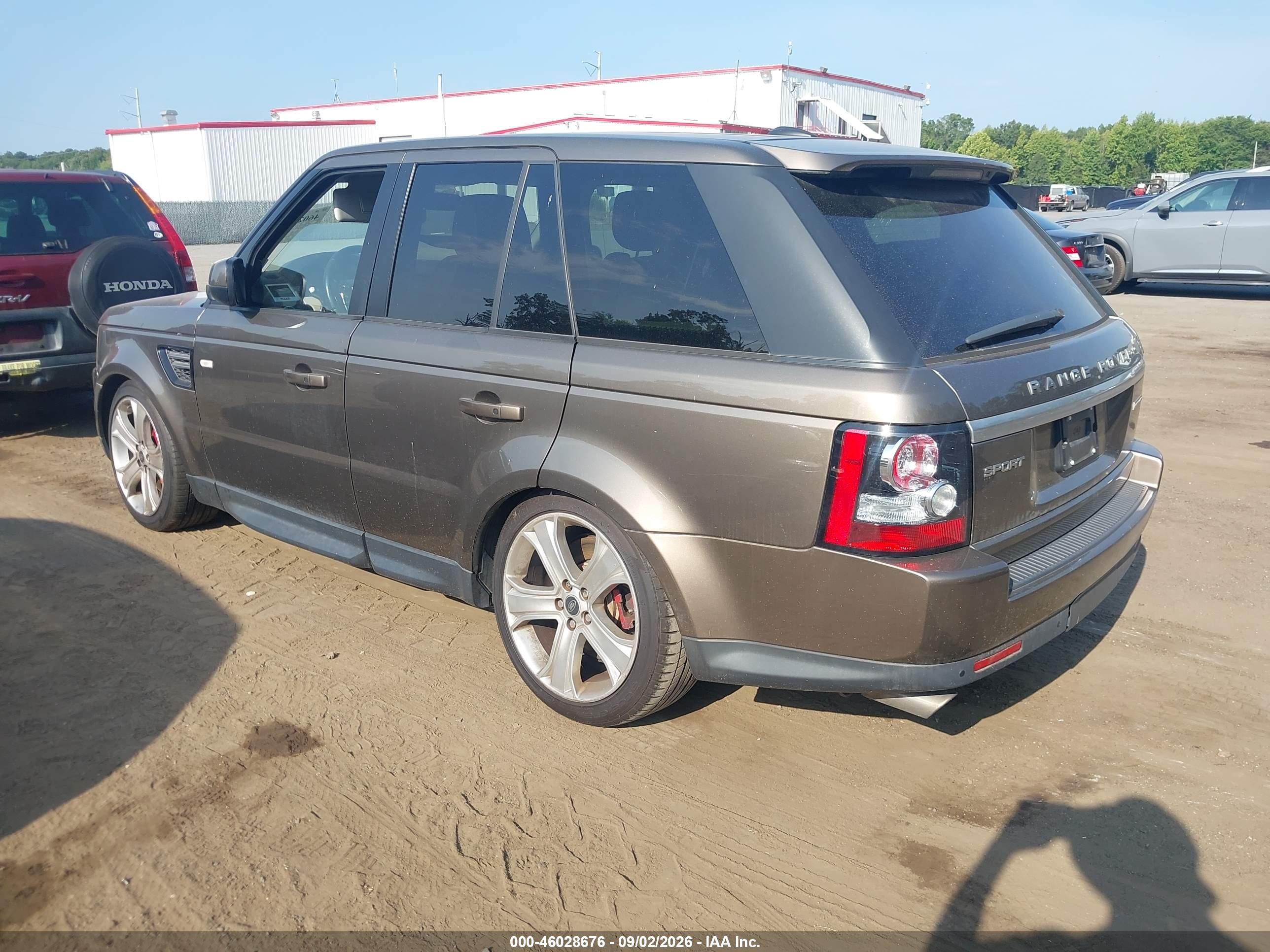 2013 Land Rover Range Rover Sport Supercharged Tan vin: SALSH2E49DA788228
