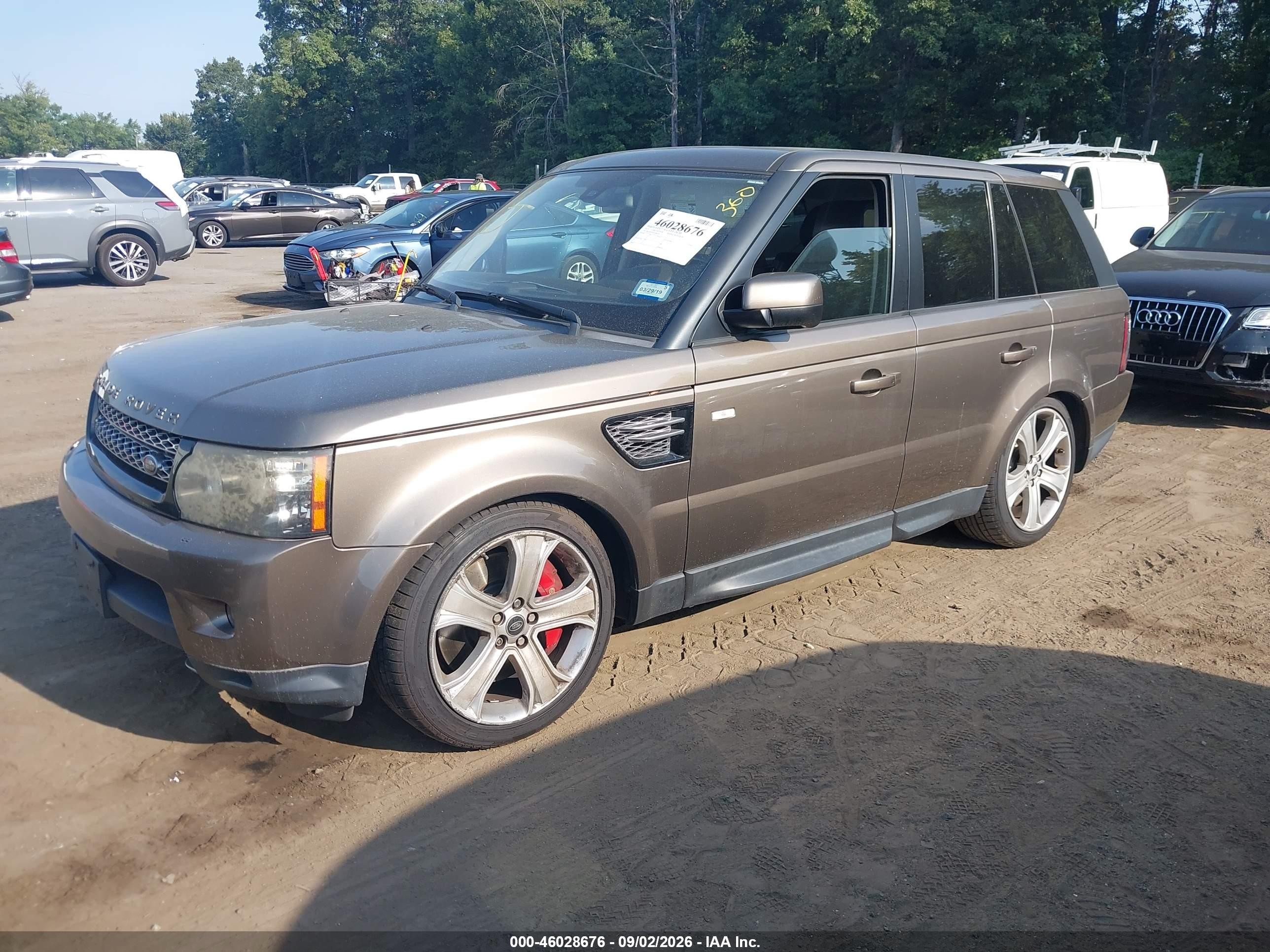 2013 Land Rover Range Rover Sport Supercharged Tan vin: SALSH2E49DA788228
