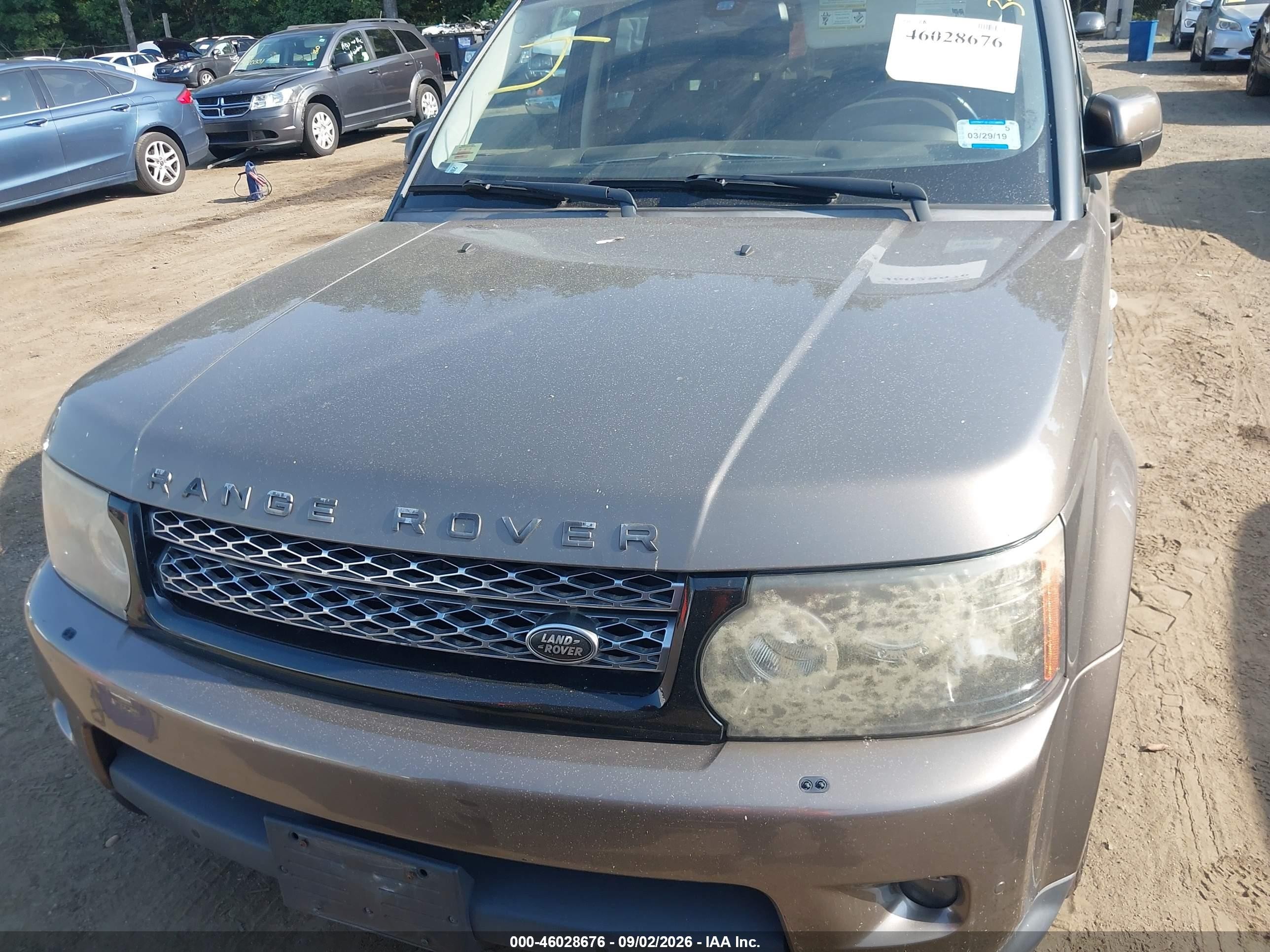 2013 Land Rover Range Rover Sport Supercharged Tan vin: SALSH2E49DA788228