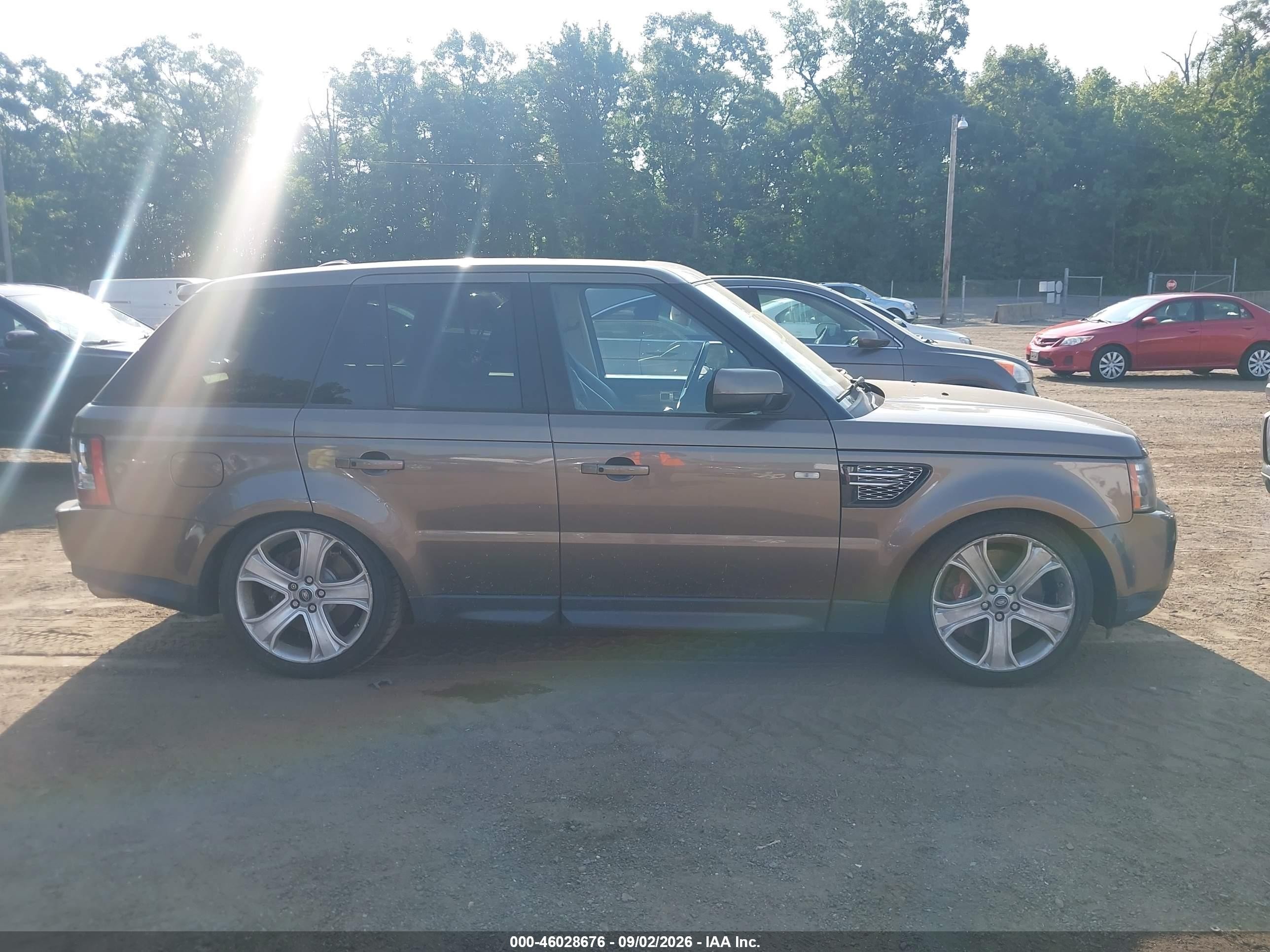 2013 Land Rover Range Rover Sport Supercharged Tan vin: SALSH2E49DA788228