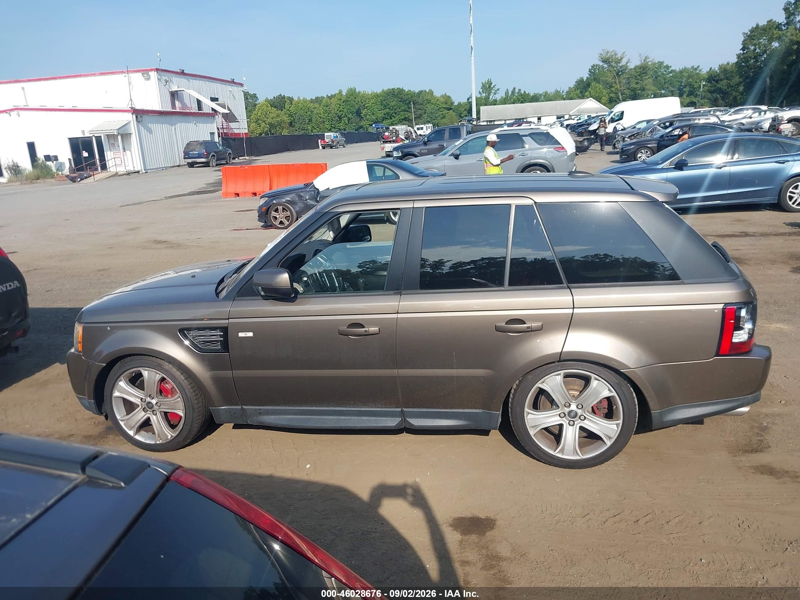 2013 Land Rover Range Rover Sport Supercharged Tan vin: SALSH2E49DA788228
