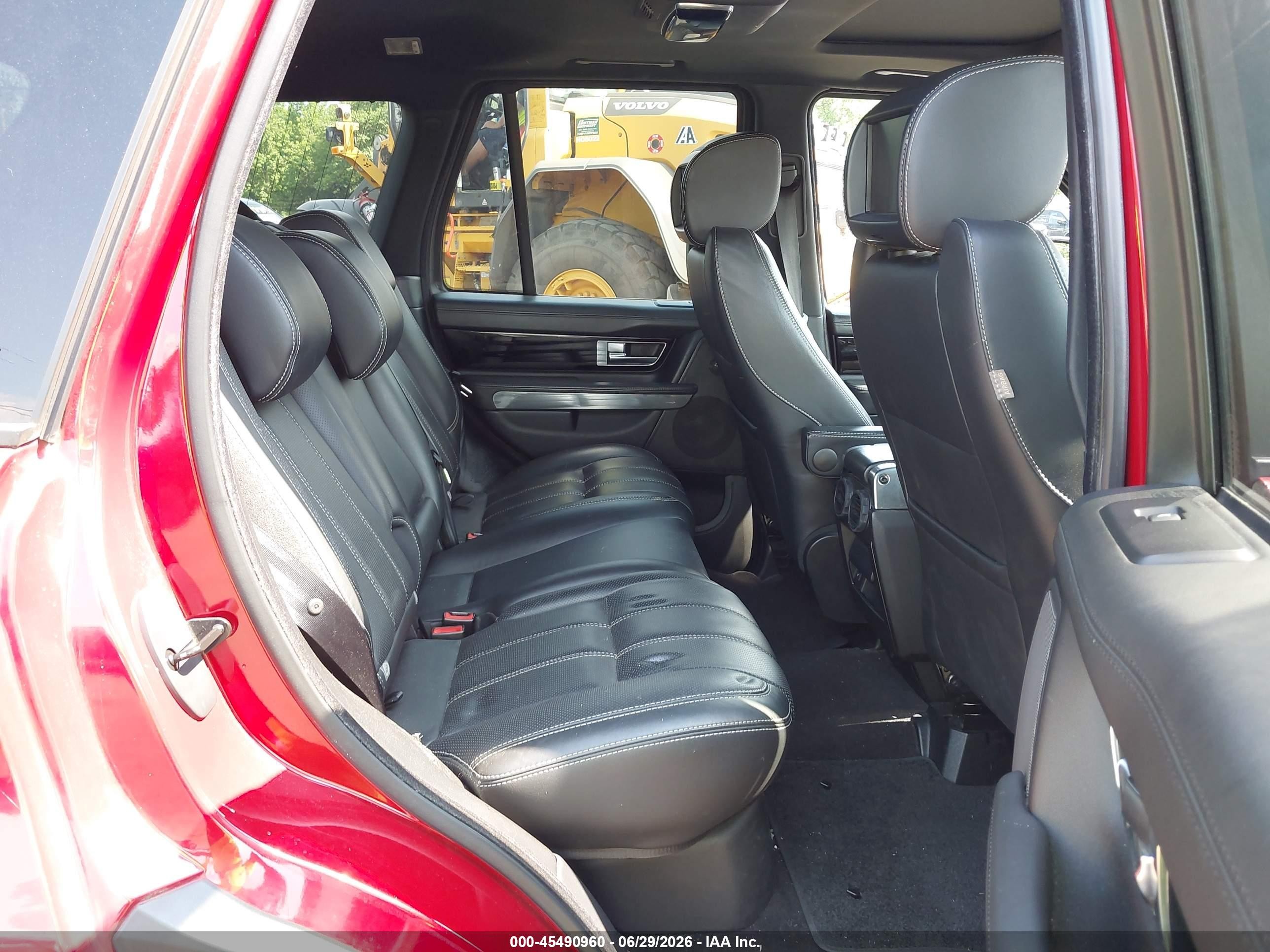 2013 Land Rover Range Rover Sport Supercharged Red vin: SALSH2E4XDA800158
