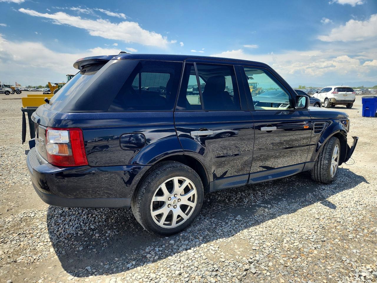 2008 Land Rover Range Rover Sport Hse Blue vin: SALSK25408A128697