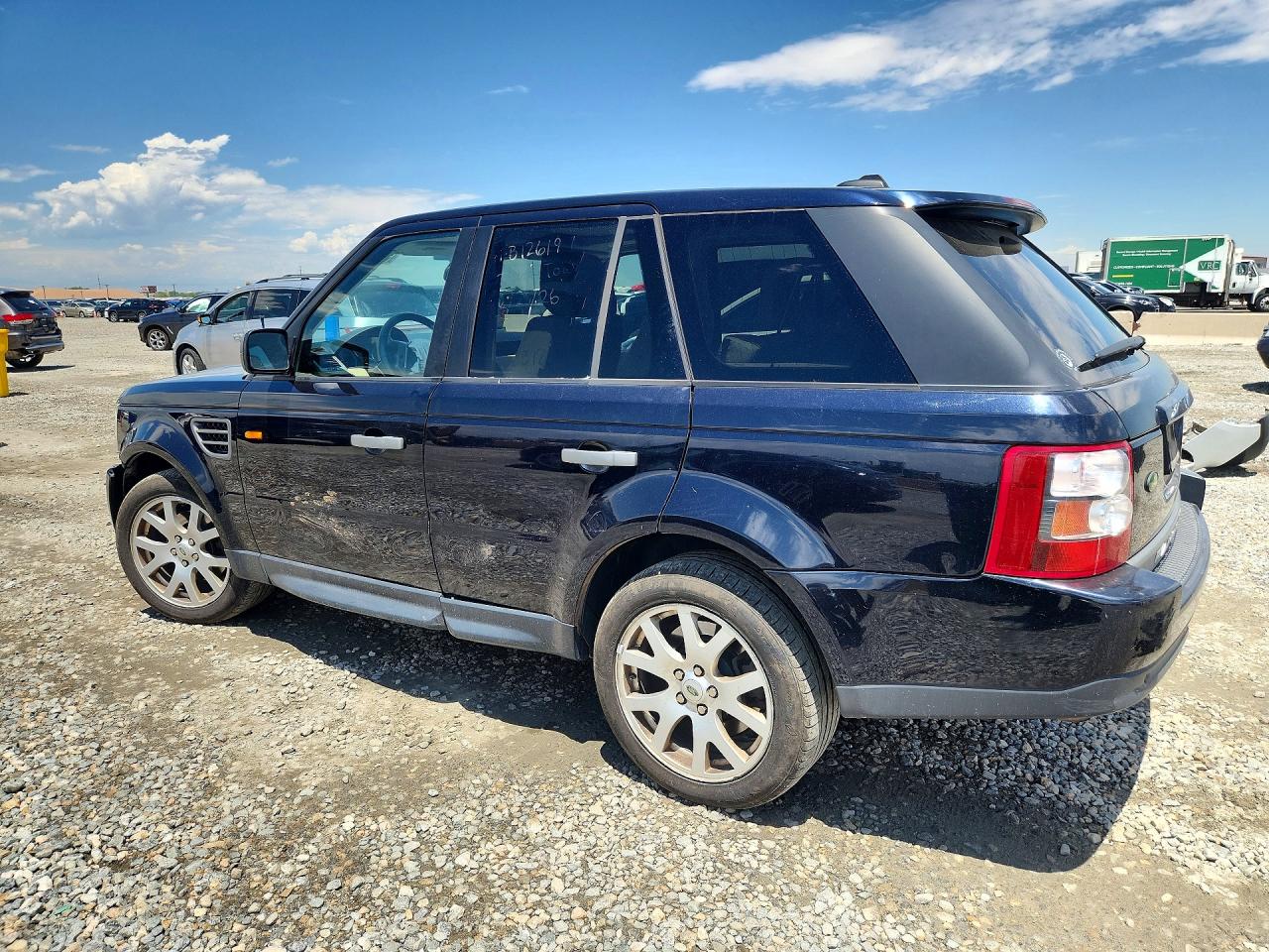 2008 Land Rover Range Rover Sport Hse Blue vin: SALSK25408A128697