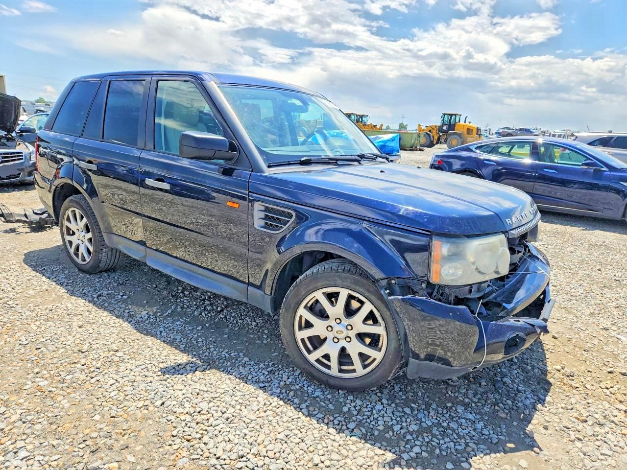 2008 Land Rover Range Rover Sport Hse Blue vin: SALSK25408A128697