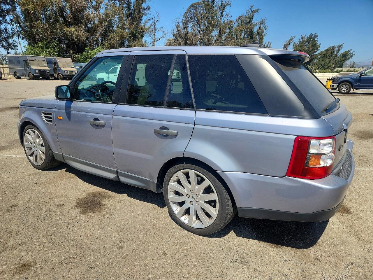 2008 Land Rover Range Rover Sport Hse Silver vin: SALSK25418A150028