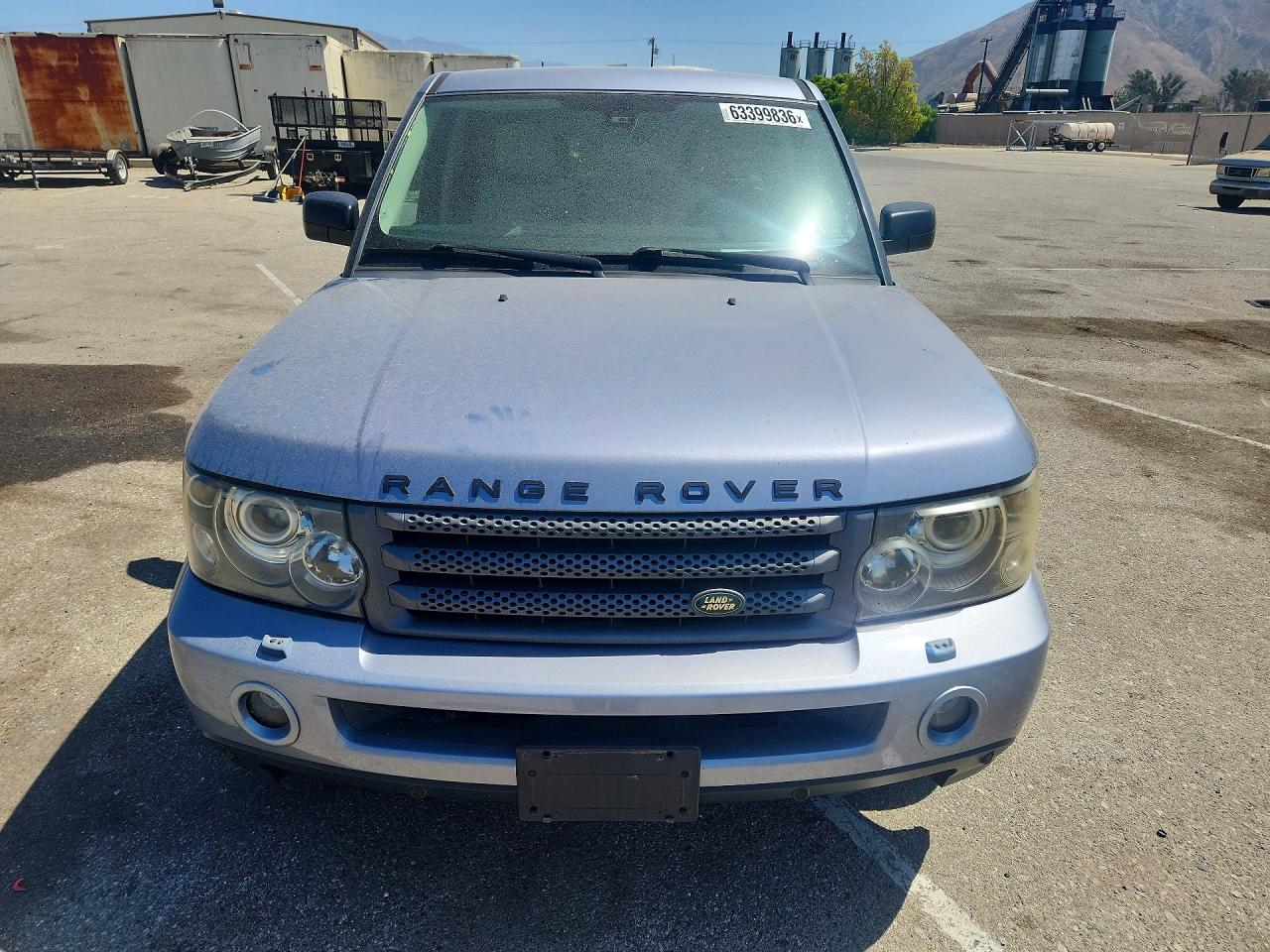2008 Land Rover Range Rover Sport Hse Silver vin: SALSK25418A150028