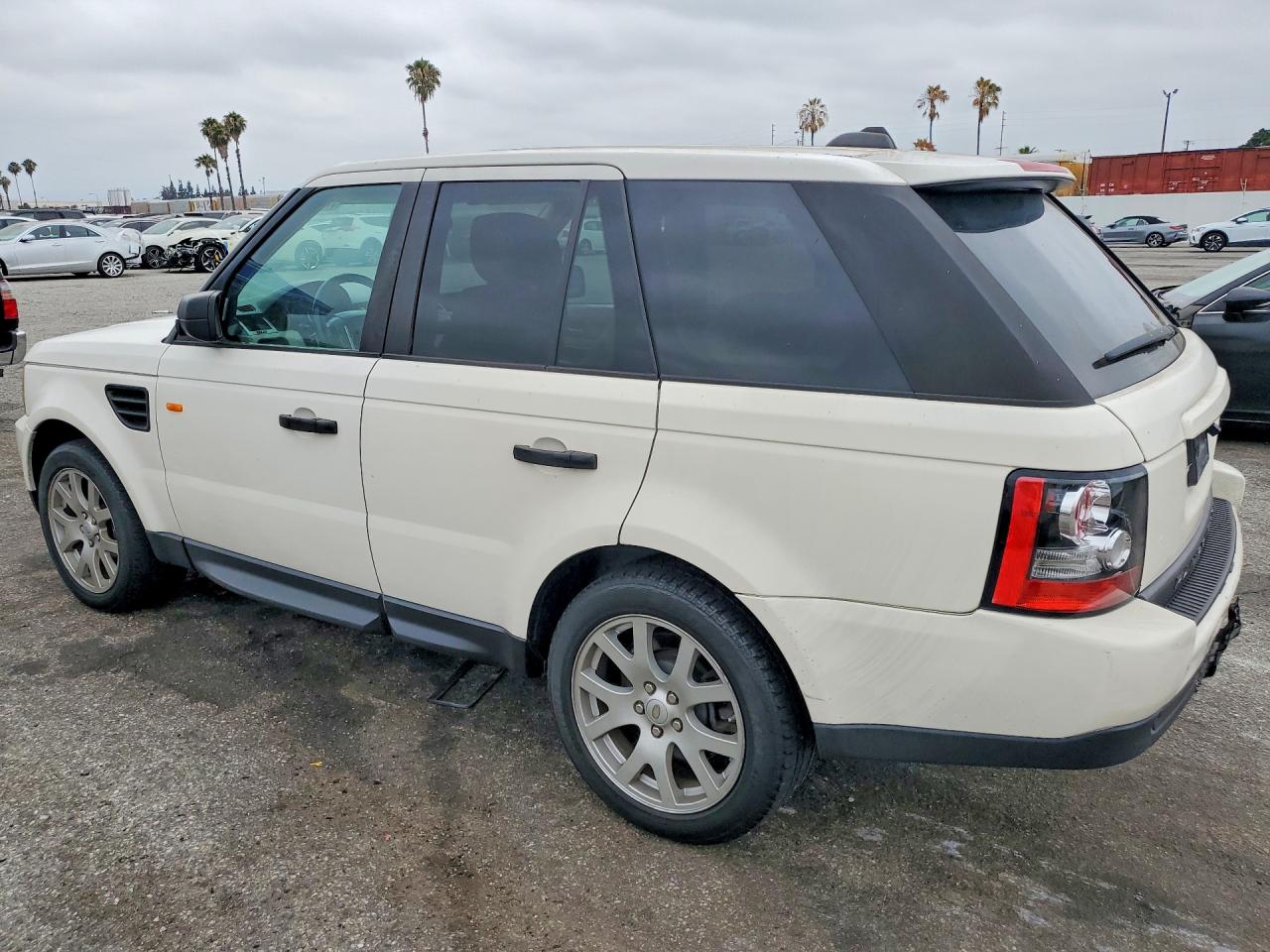 2008 Land Rover Range Rover Sport Hse White vin: SALSK25418A152362